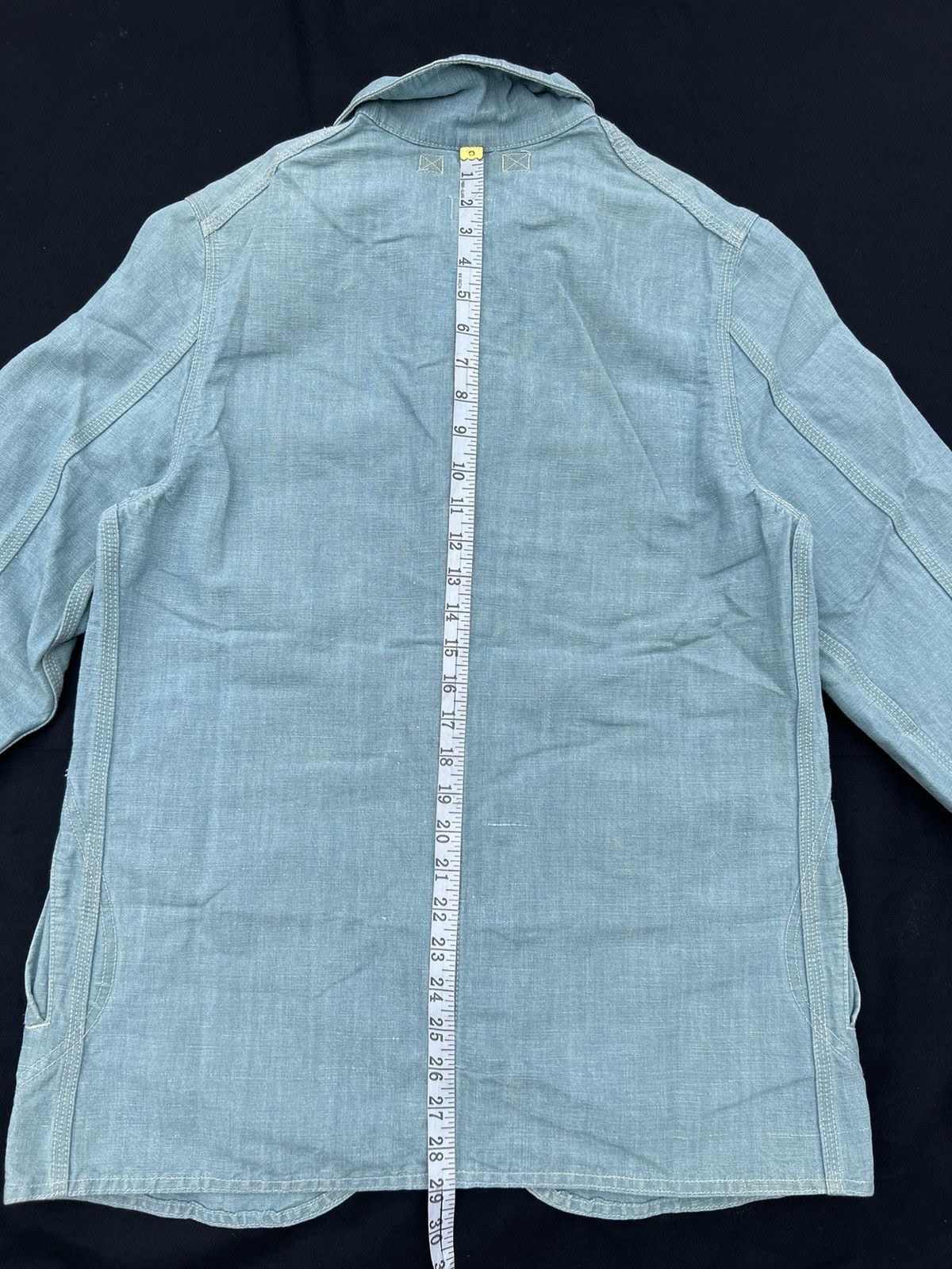 Issey Miyake Issey Miyake X Lee Union Made Sanforized Denim Chore Jacket Size US S / EU 44-46 / 1 - 5 Thumbnail
