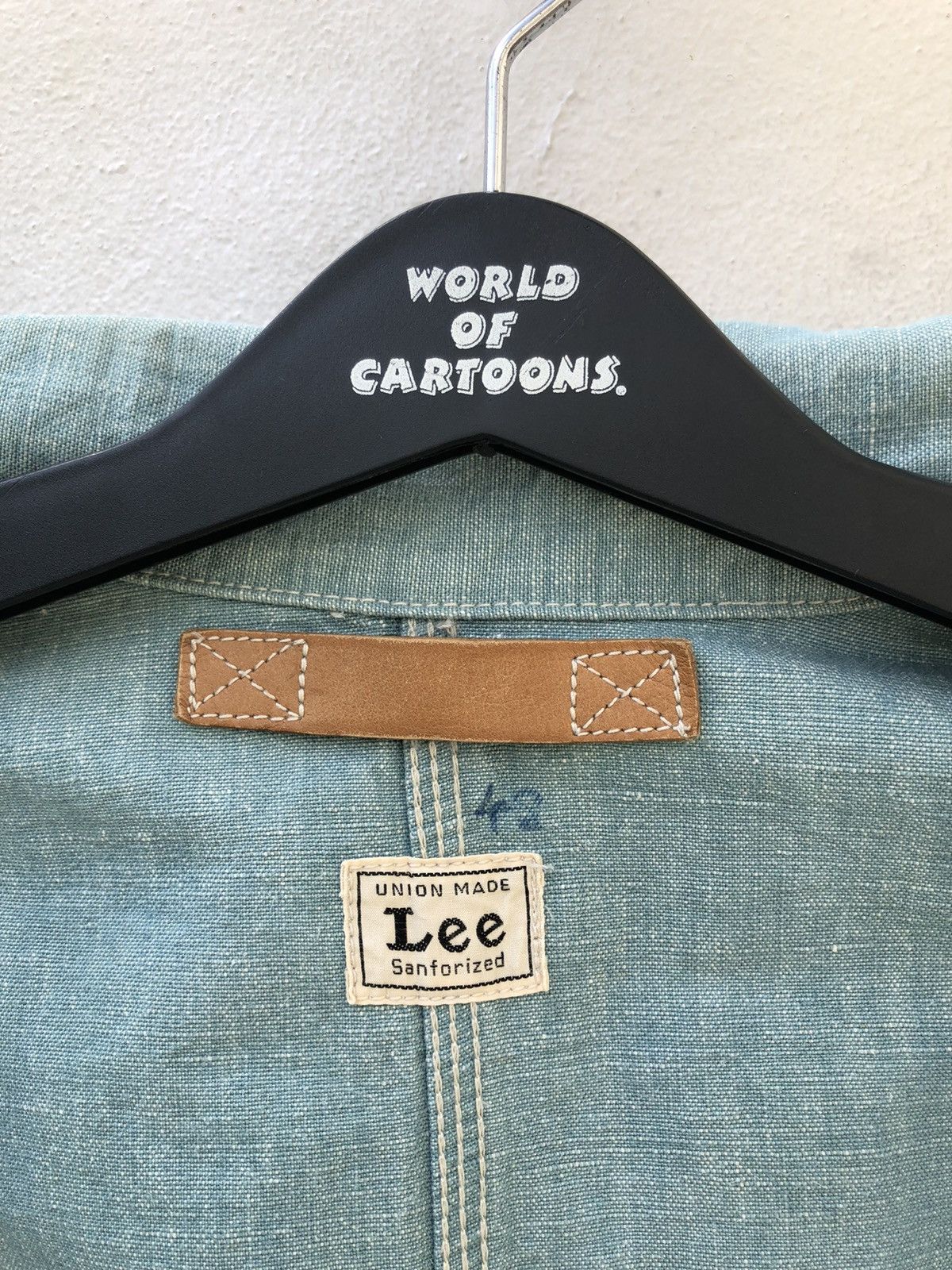 Issey Miyake Issey Miyake X Lee Union Made Sanforized Denim Chore Jacket Size US S / EU 44-46 / 1 - 22 Thumbnail