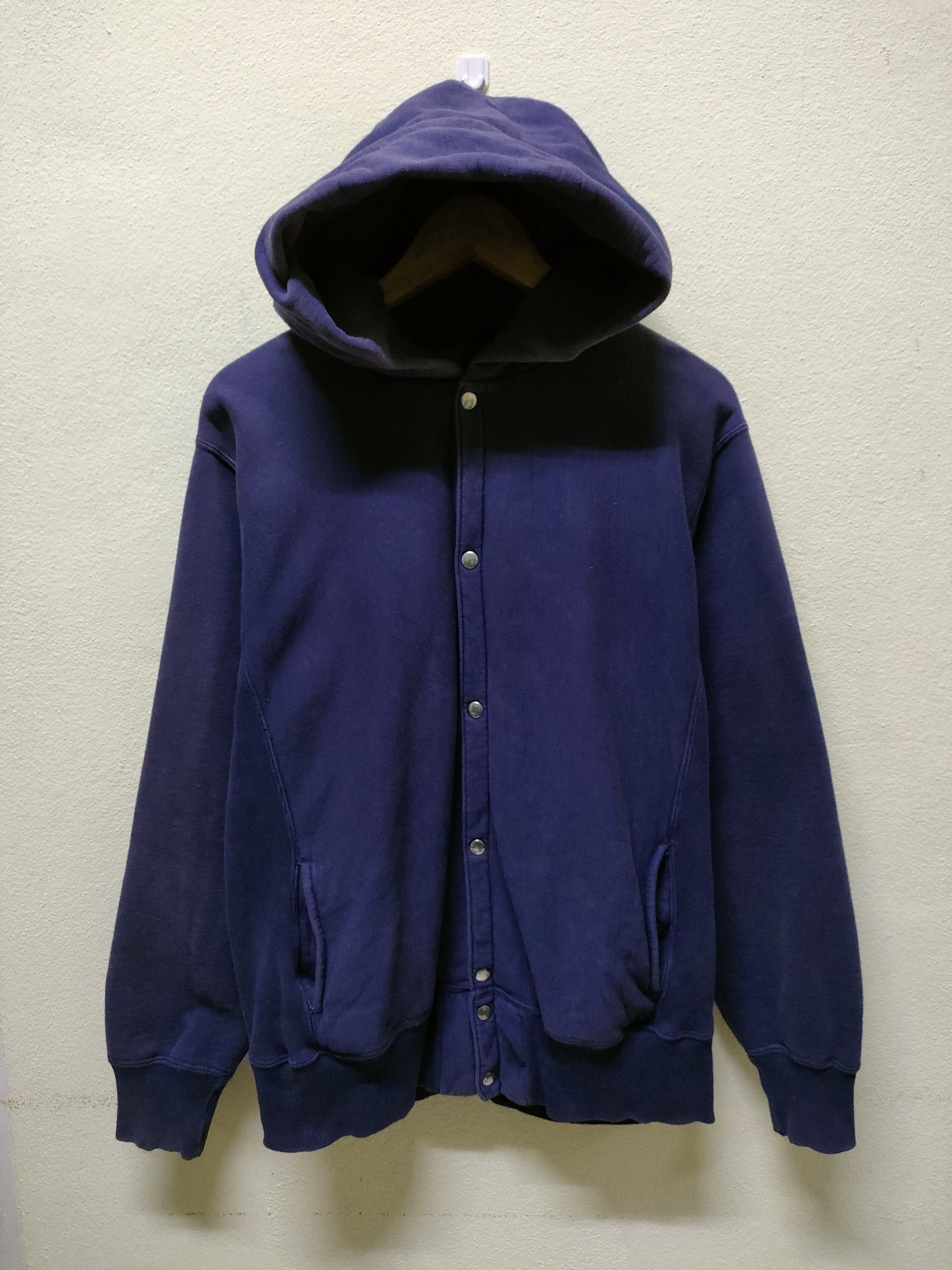 Sugar Cane × Toyo Enterprises Vintage Cheswick Toyo Enterprise Snap Button Hoodie Size US L / EU 52-54 / 3 - 1 Thumbnail