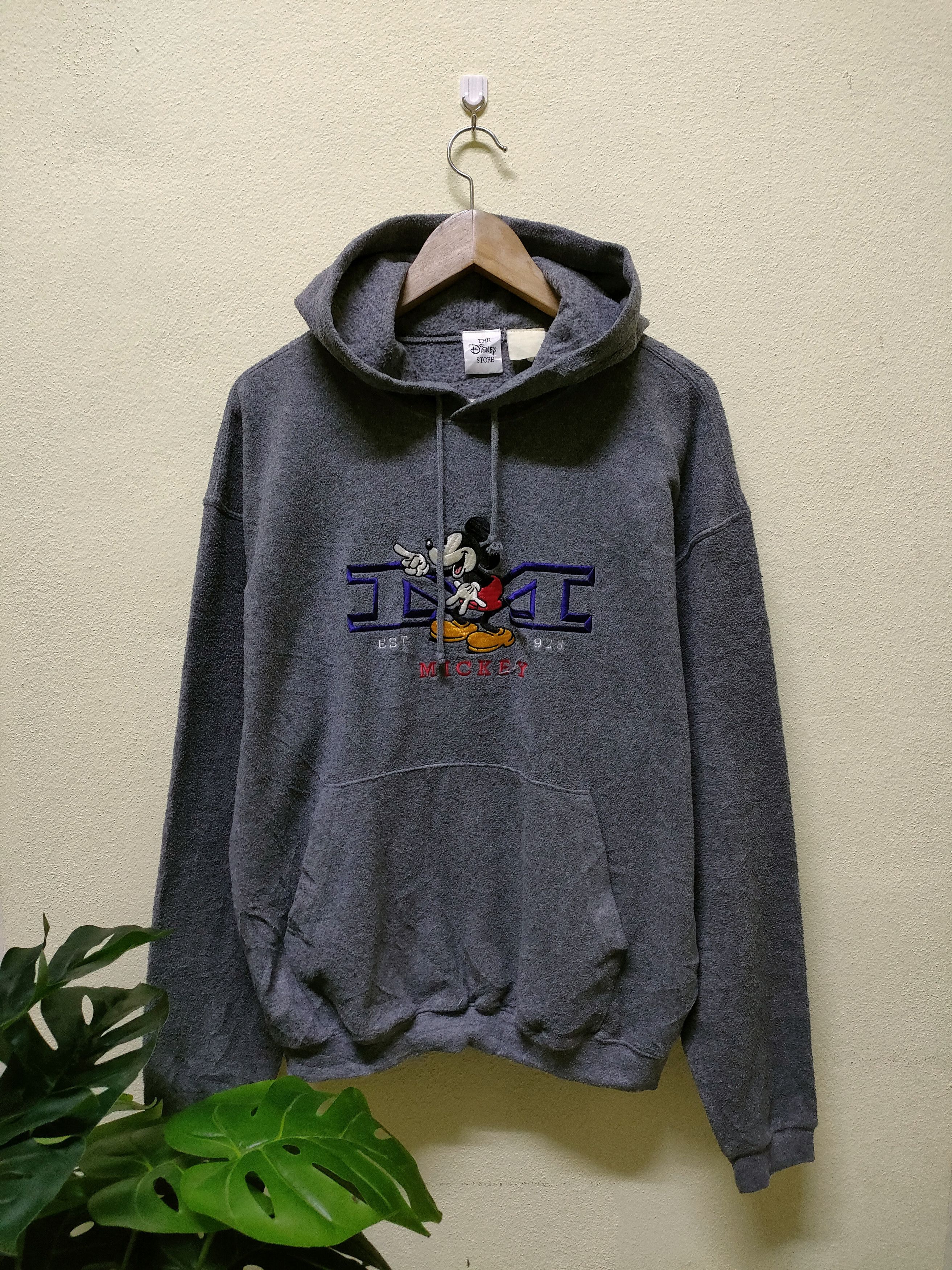 Mickey Mouse × Vintage Vintage Mickey Fleece Hoodie Size US L / EU 52-54 / 3 - 1 Thumbnail