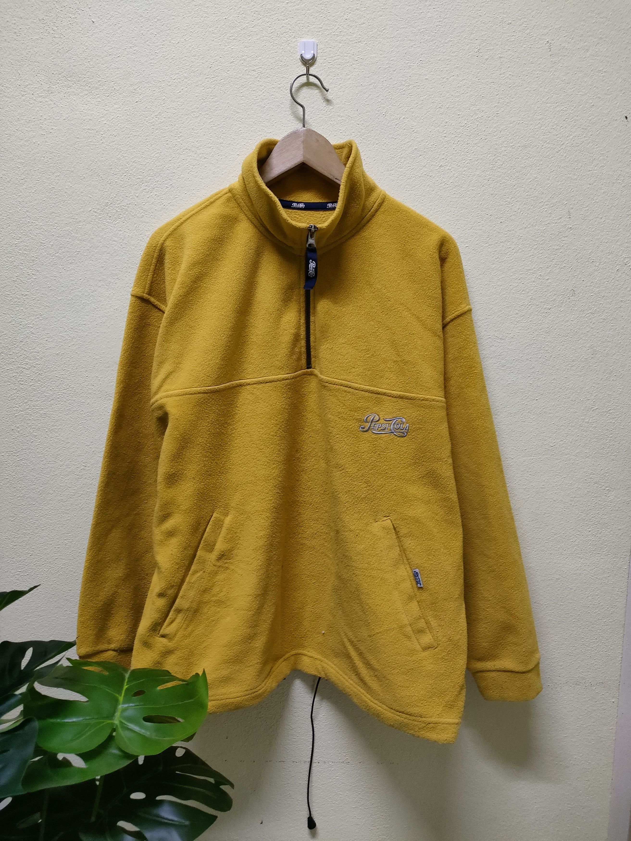 Pepsi × Vintage Pepsi Cola Fleece Half Zipper Size US L / EU 52-54 / 3 - 1 Thumbnail