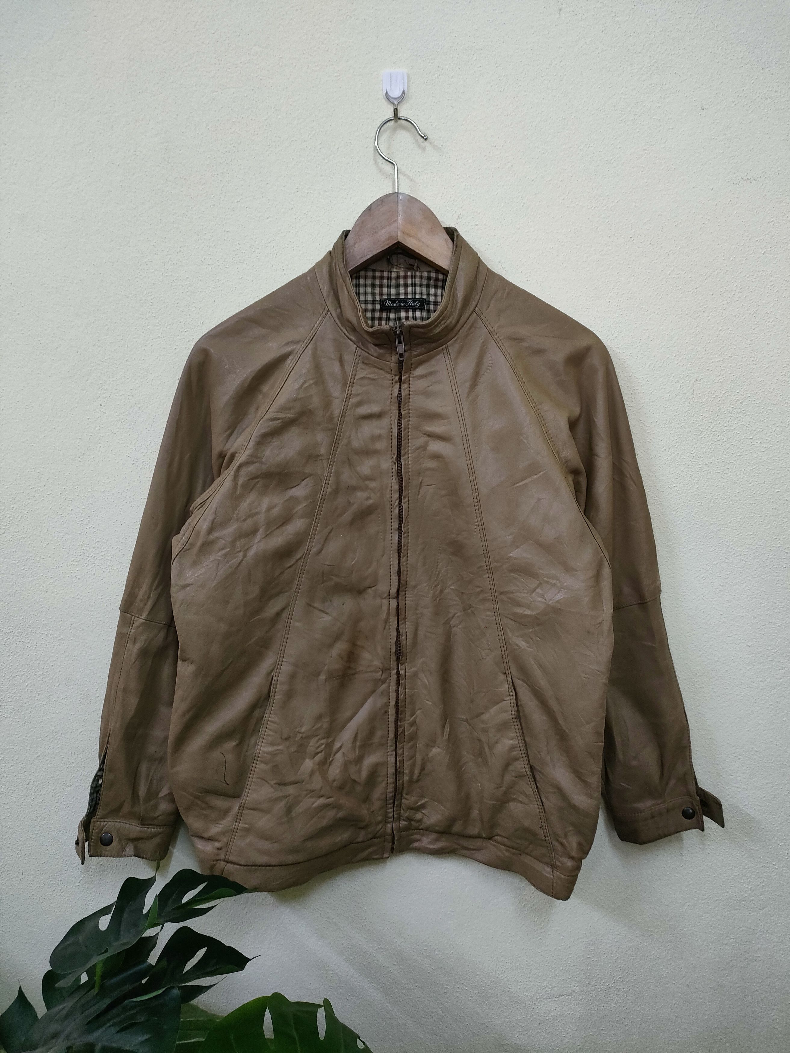 Bally × Vintage Vintage Bally Italy Leather Jacket Size US S / EU 44-46 / 1 - 1 Thumbnail