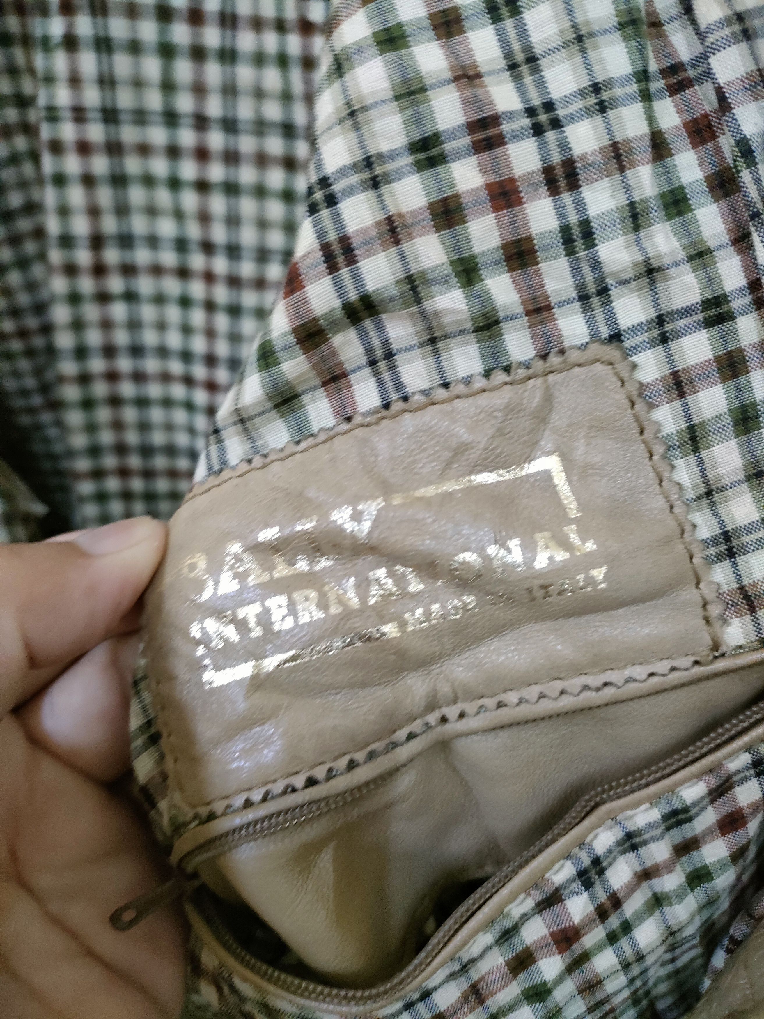 Bally × Vintage Vintage Bally Italy Leather Jacket Size US S / EU 44-46 / 1 - 10 Thumbnail