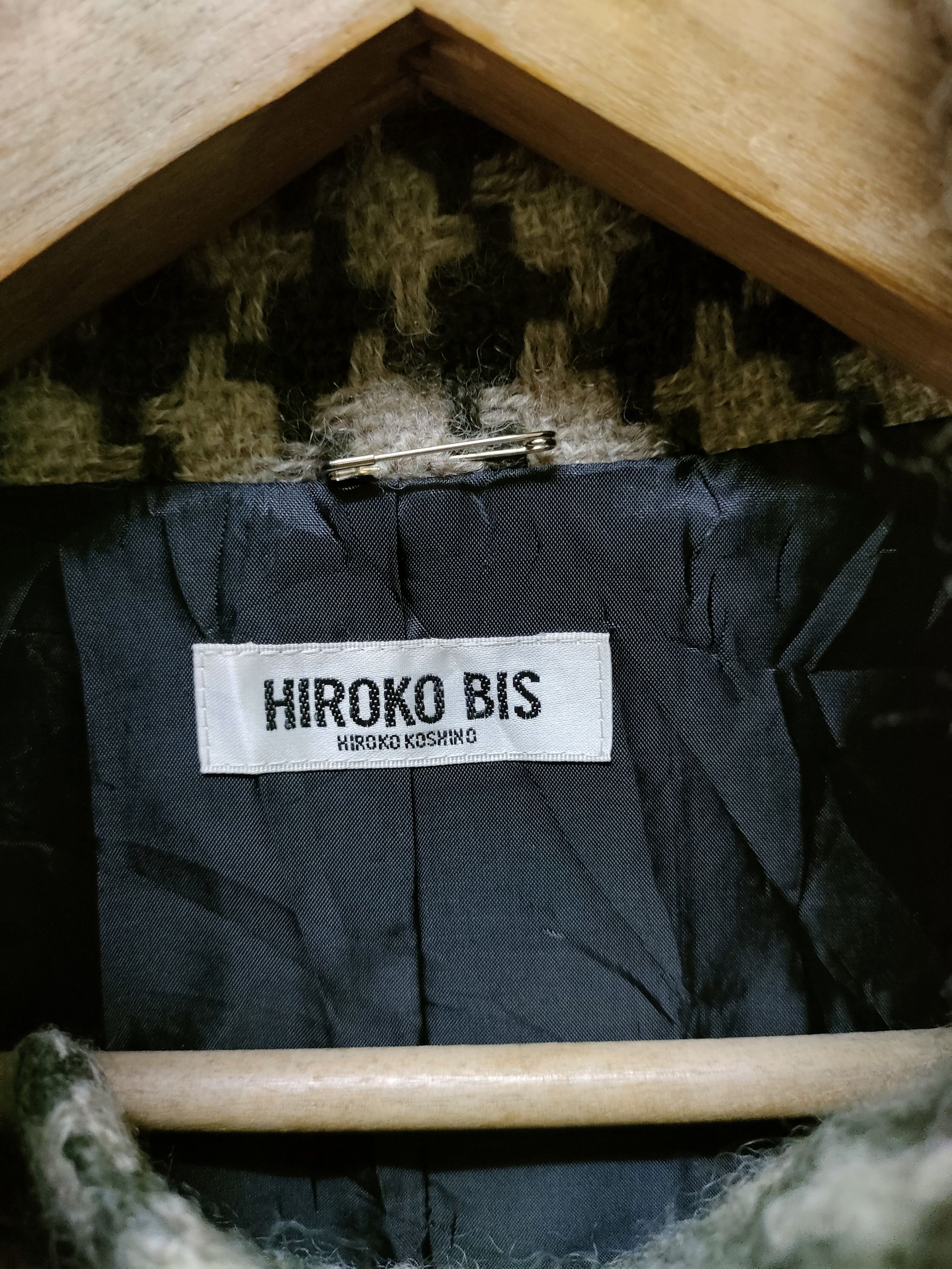 Hiroko Koshino Homme × Japanese Brand Hiroko Bis By Hiroko Koshino Cloaks Size US L / EU 52-54 / 3 - 6 Thumbnail