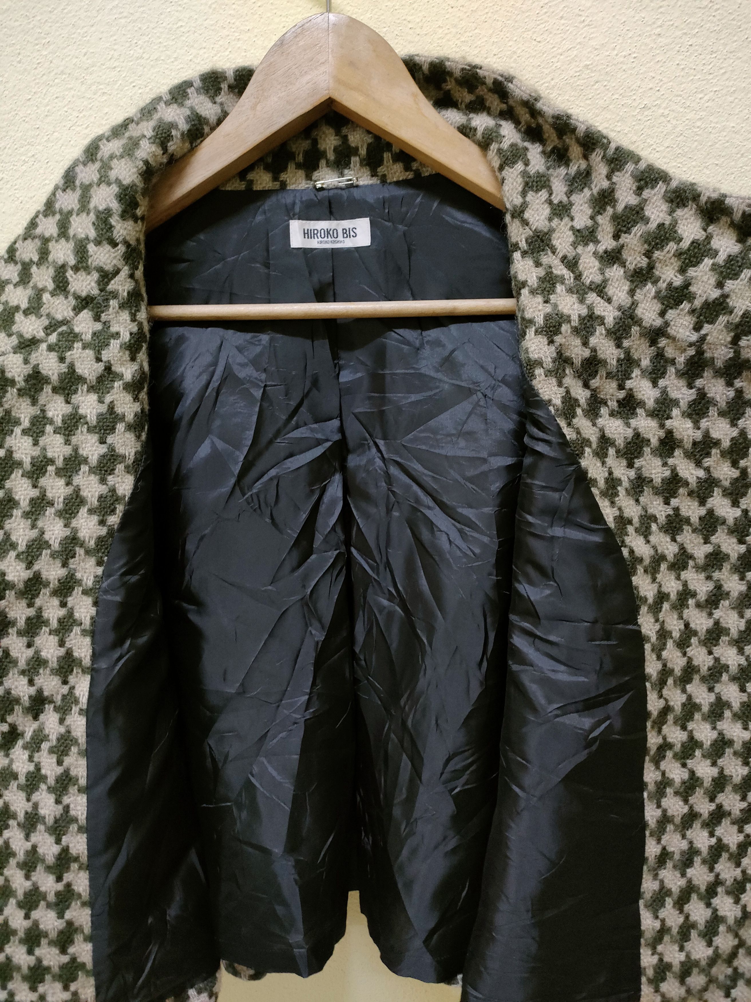 Hiroko Koshino Homme × Japanese Brand Hiroko Bis By Hiroko Koshino Cloaks Size US L / EU 52-54 / 3 - 4 Thumbnail
