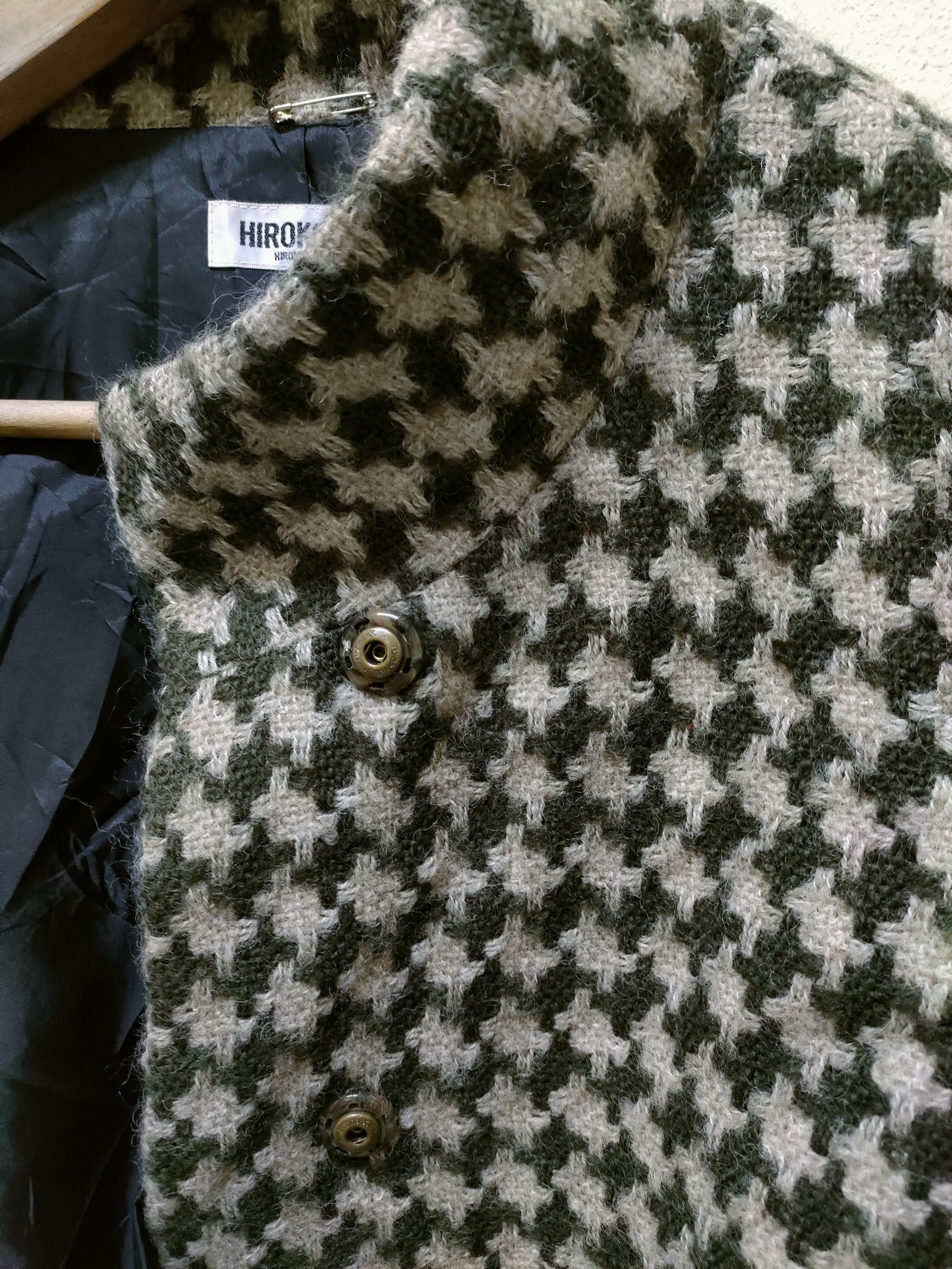 Hiroko Koshino Homme × Japanese Brand Hiroko Bis By Hiroko Koshino Cloaks Size US L / EU 52-54 / 3 - 5 Thumbnail