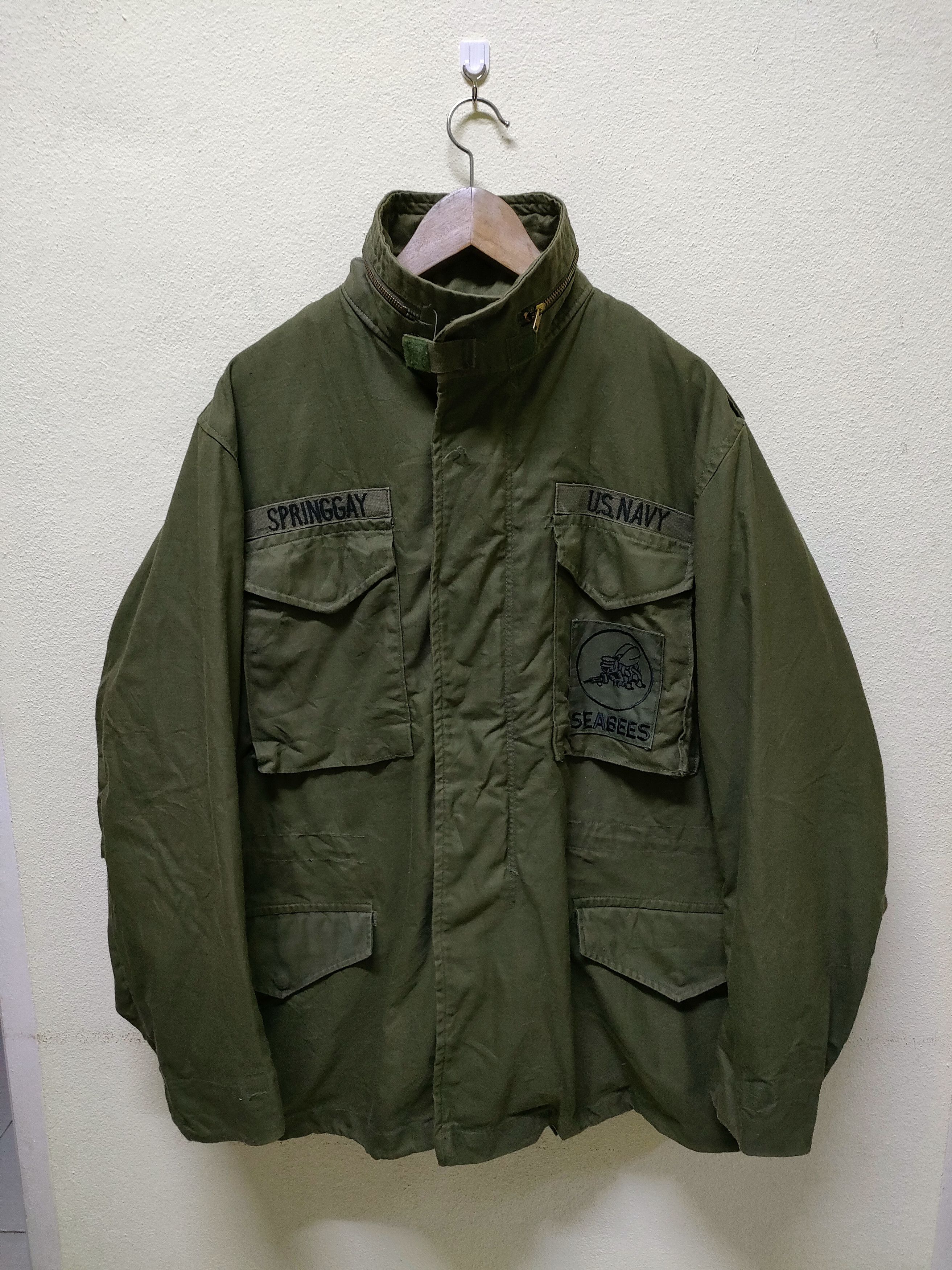 Vintage Vintage 70's M65 USAF Jacket Size US M / EU 48-50 / 2 - 1 Thumbnail