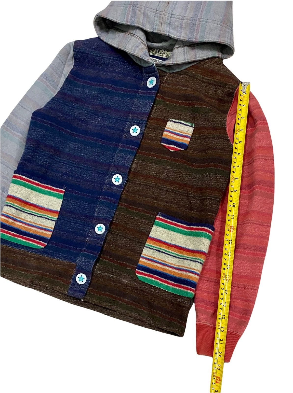 OVER THE STRiPES × Vintage VINTAGE POWER TO THE PEOPLE COLOURFULLY HOODIES Size US S / EU 44-46 / 1 - 22 Thumbnail