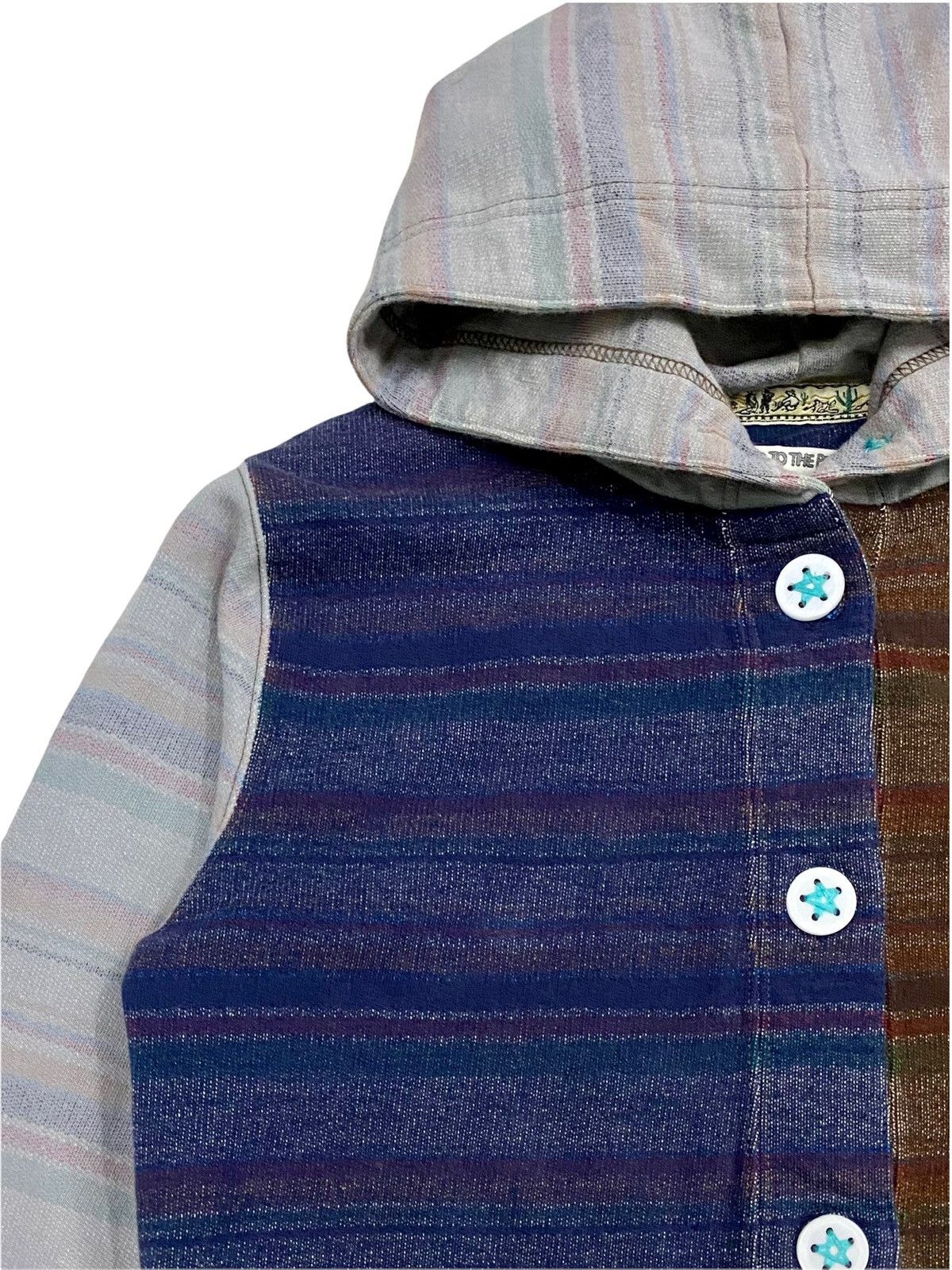 OVER THE STRiPES × Vintage VINTAGE POWER TO THE PEOPLE COLOURFULLY HOODIES Size US S / EU 44-46 / 1 - 7 Thumbnail