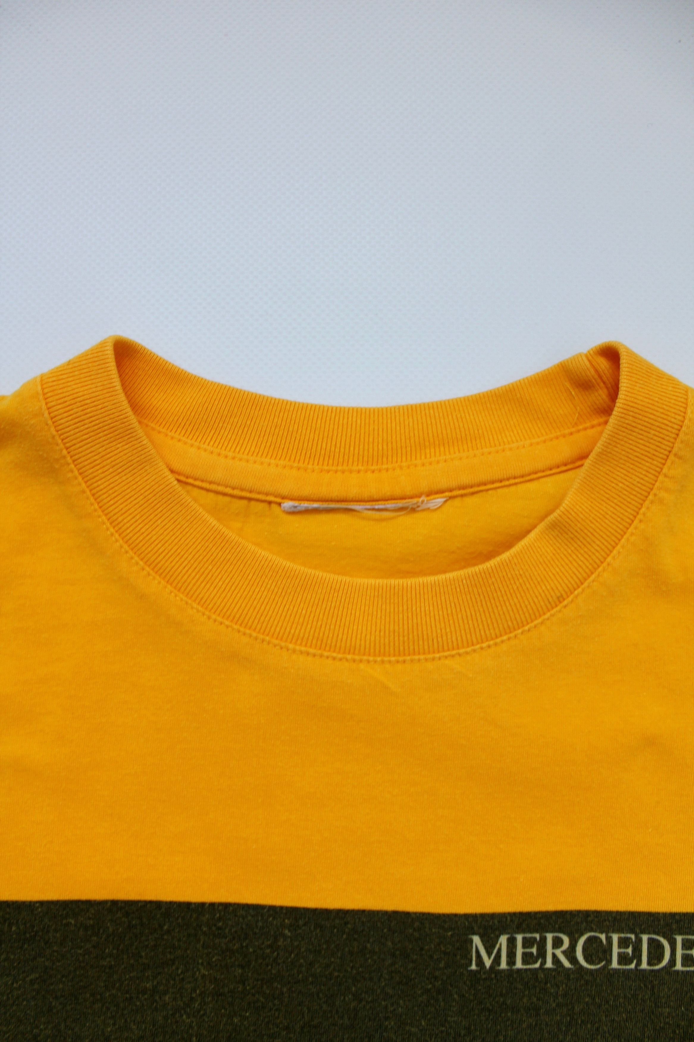 Mercedes-Benz × Vintage MERCEDES CLK T-shirt Yellow size M Size US M / EU 48-50 / 2 - 5 Thumbnail