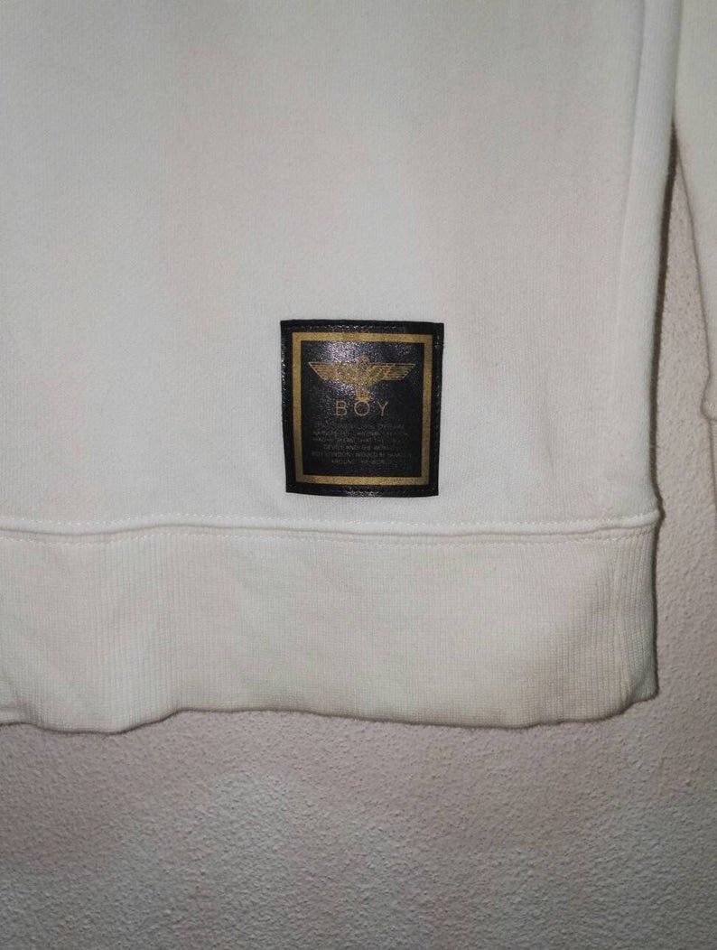 Boy London BOY LONDON UK Sweatshirt Big Logo Good Condition Used(c1) Size US M / EU 48-50 / 2 - 5 Thumbnail