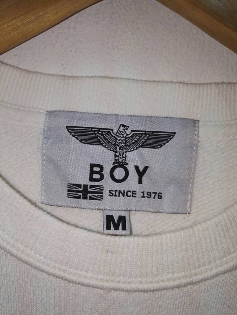 Boy London BOY LONDON UK Sweatshirt Big Logo Good Condition Used(c1) Size US M / EU 48-50 / 2 - 4 Thumbnail