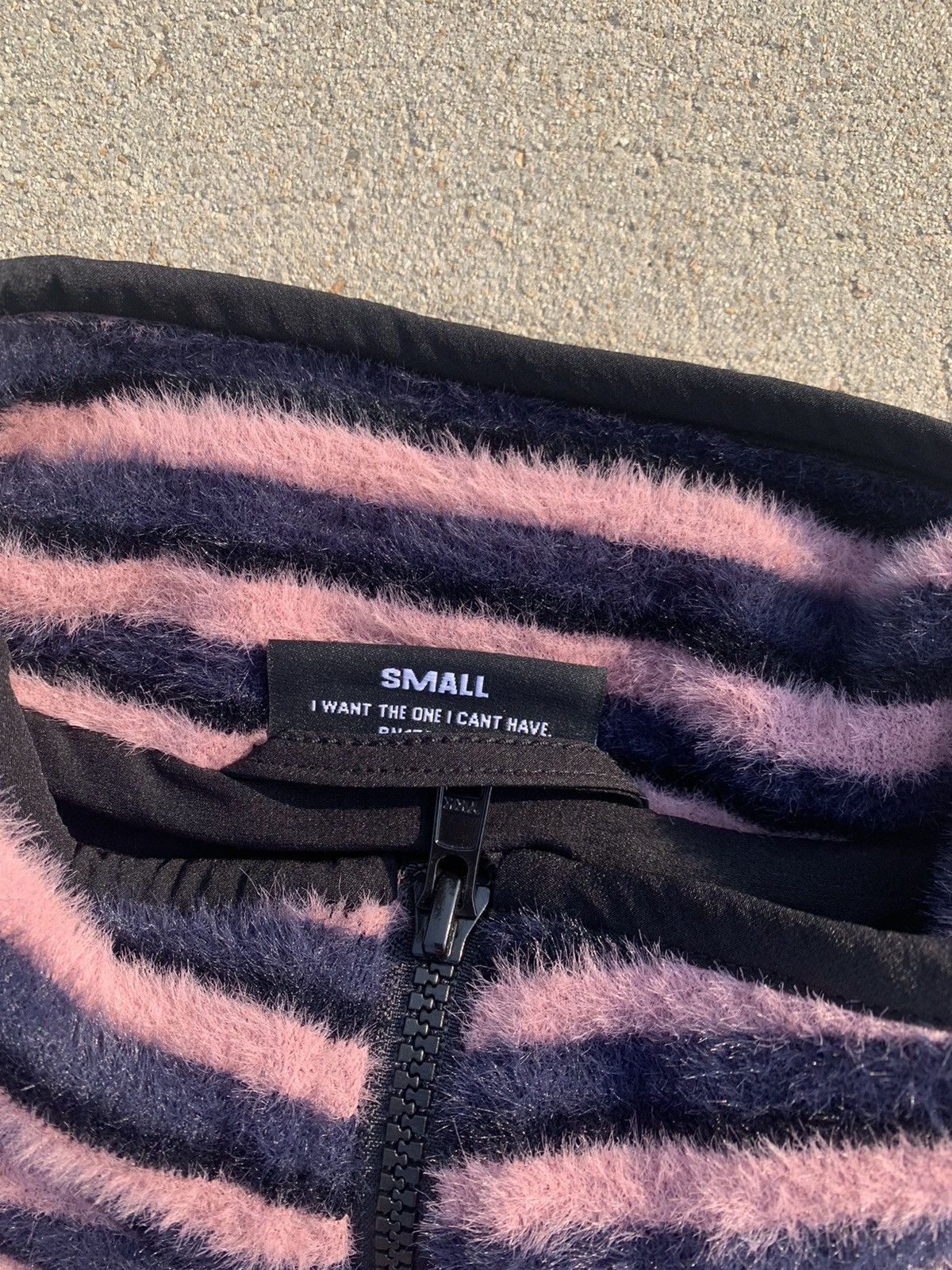 Pleasures Pleasures Striped Fleece Pink Size US S / EU 44-46 / 1 - 3 Thumbnail
