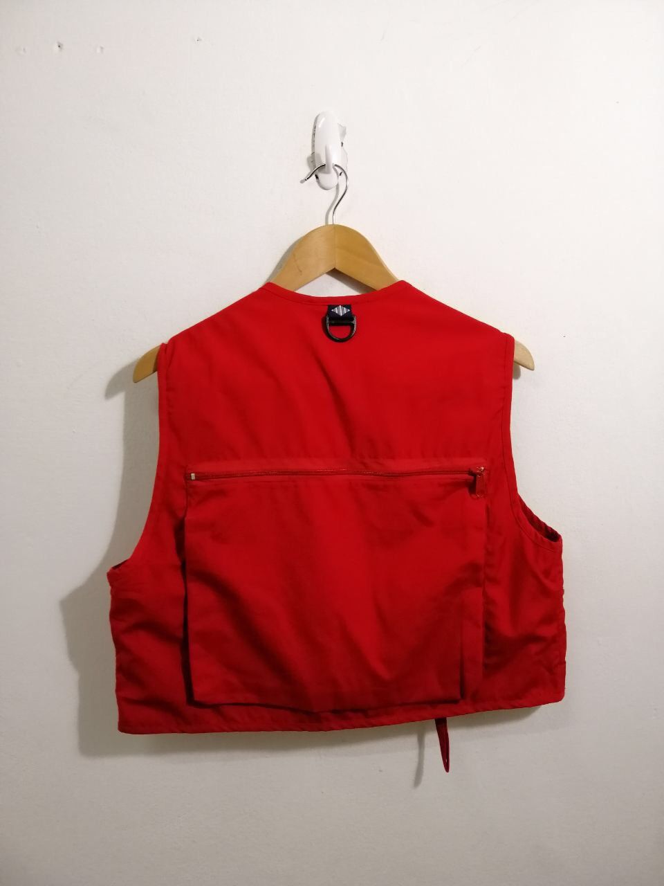 Japanese Brand Tactical Vest Multi Pocket Red Color Design 14 Size US M / EU 48-50 / 2 - 2 Thumbnail