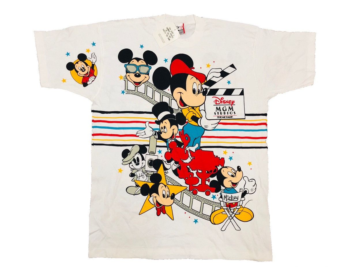 Mickey Mouse Deadstock Vintage 80s Mickey Mouse All Over Print Size US XXL / EU 58 / 5 - 1 Thumbnail