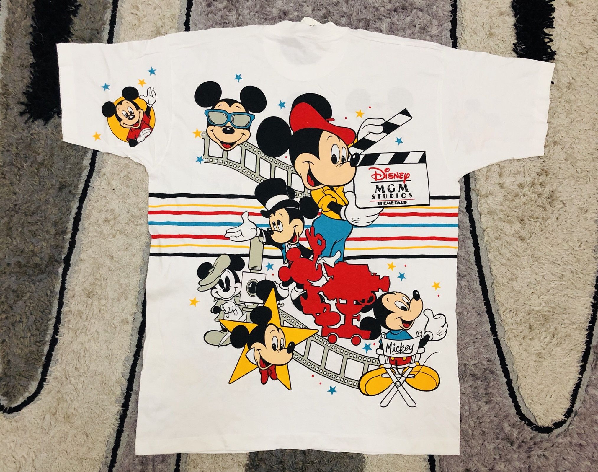 Mickey Mouse Deadstock Vintage 80s Mickey Mouse All Over Print Size US XXL / EU 58 / 5 - 2 Thumbnail
