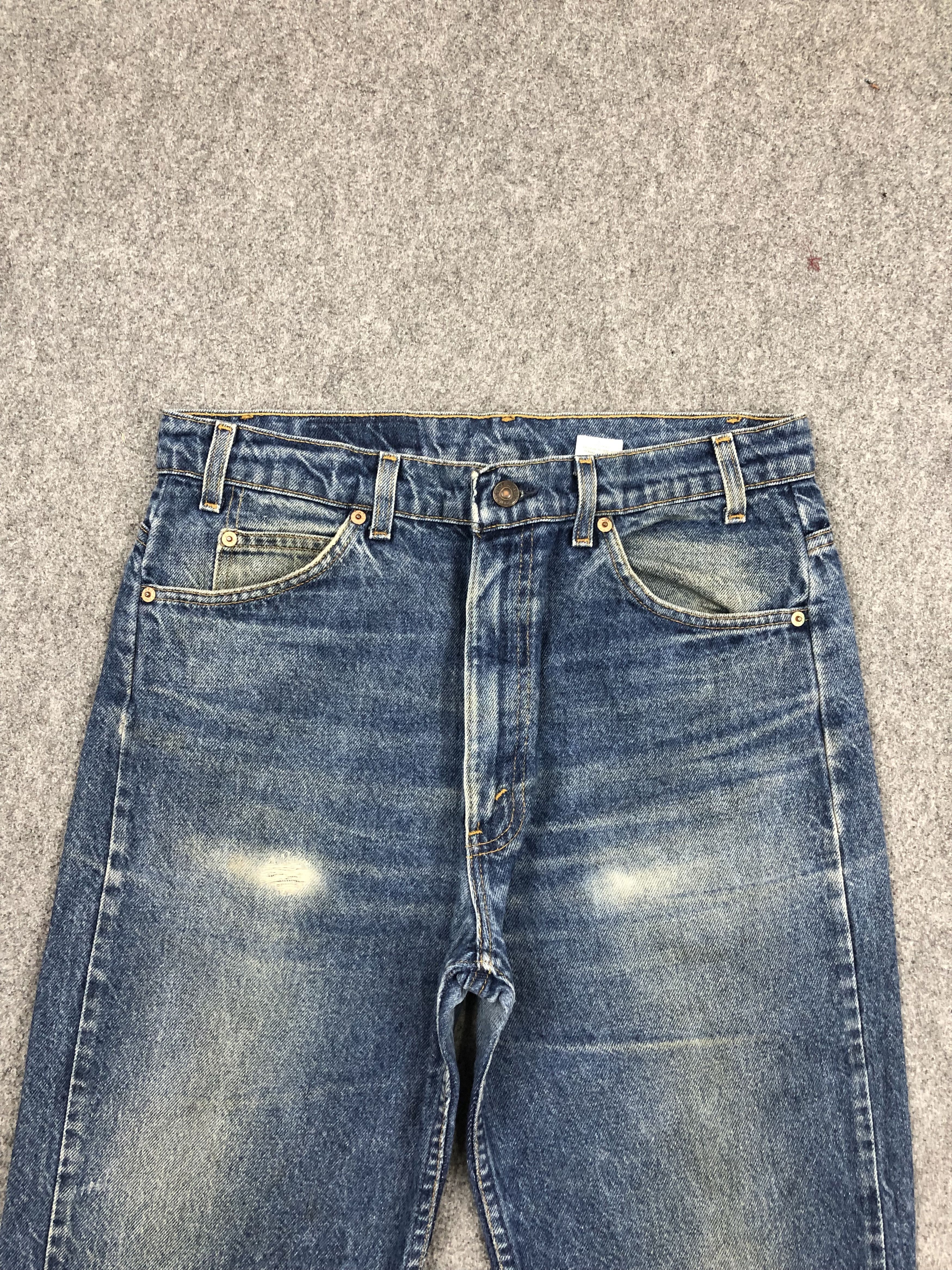 Levi's × Vintage Vintage 90s Levis 505 Orange Tab Jeans DP1504 Size US 34 / EU 50 - 2 Thumbnail