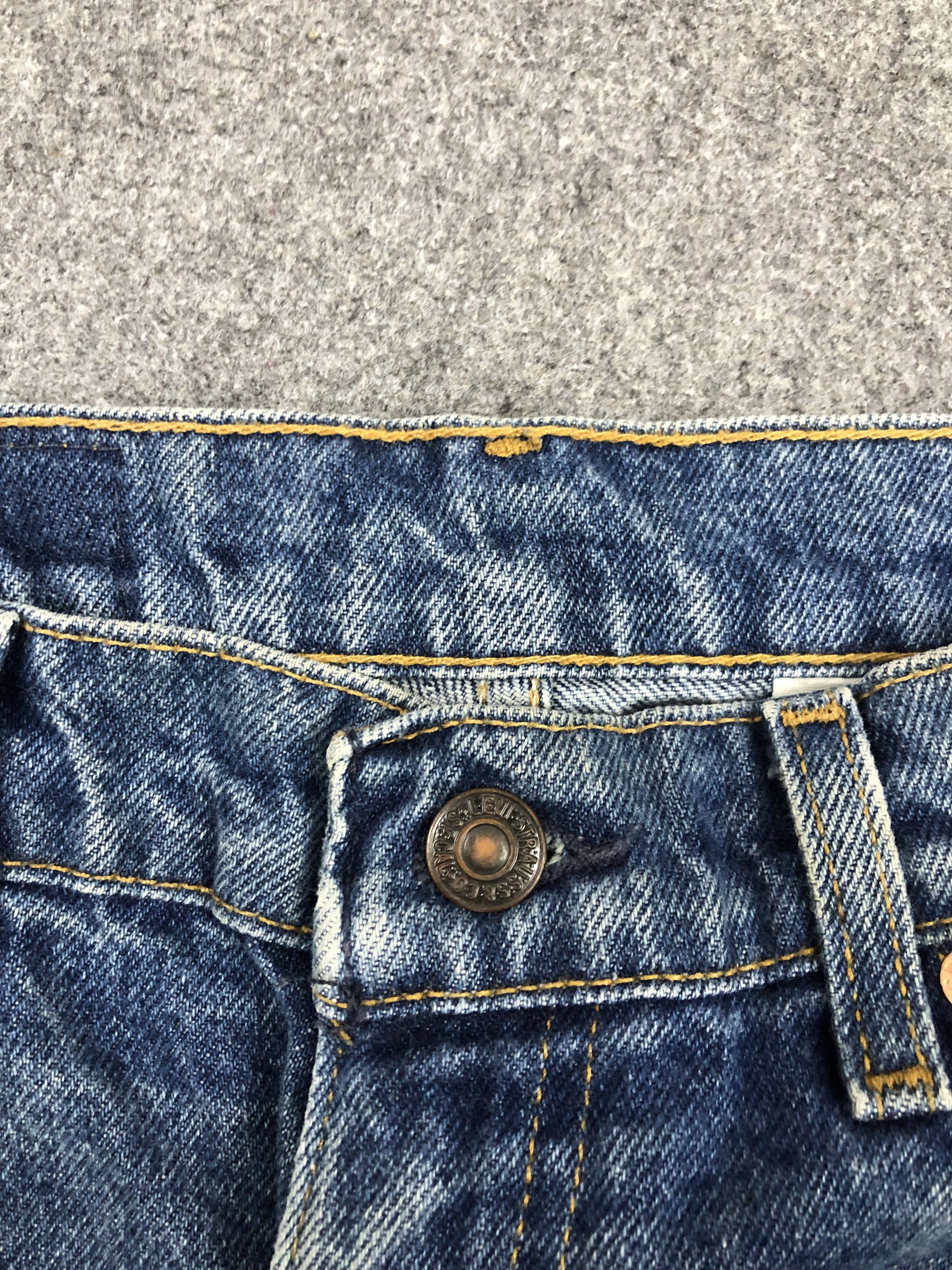 Levi's × Vintage Vintage 90s Levis 505 Orange Tab Jeans DP1504 Size US 34 / EU 50 - 10 Thumbnail