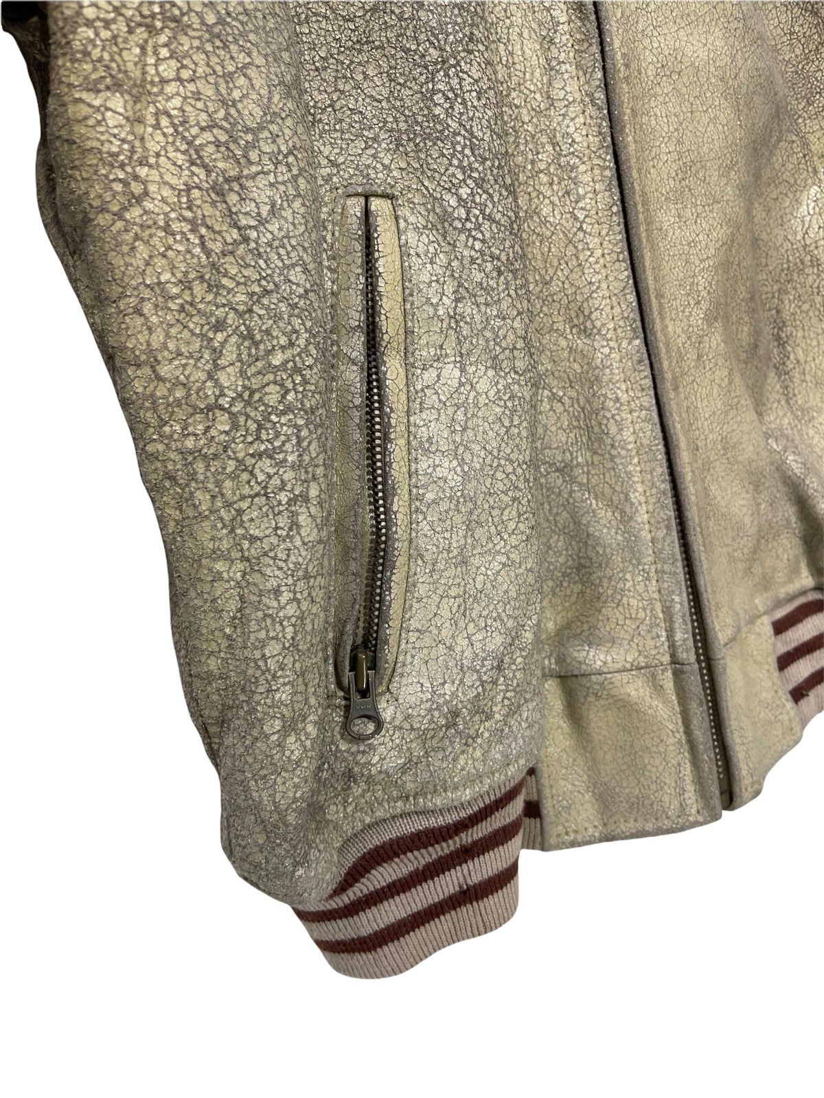 Harley Davidson Harley Davidson Leather Varsity Jacket 17🟩 Size US L / EU 52-54 / 3 - 8 Thumbnail