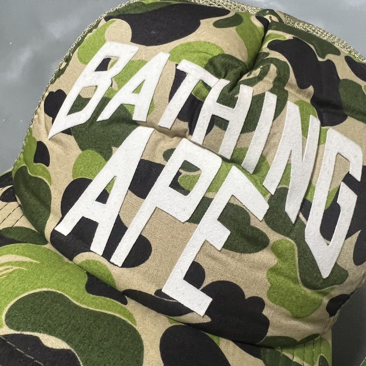 Bape ABC Camo NYC Logo Mesh Cap Size ONE SIZE - 5 Thumbnail