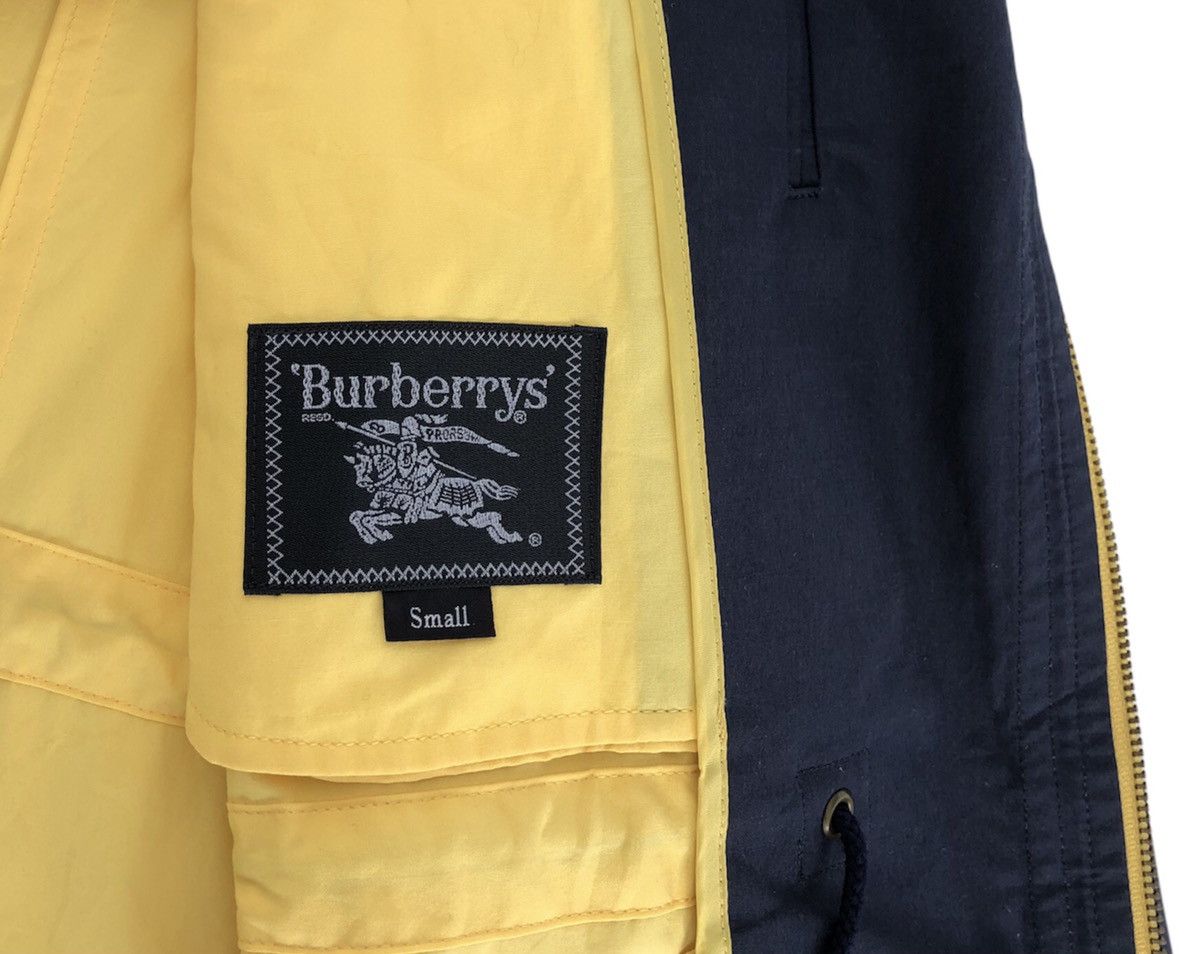 Burberry 🔥Vintage Burberrys Of London Yellow Hooded Jacket Size US S / EU 44-46 / 1 - 11 Thumbnail