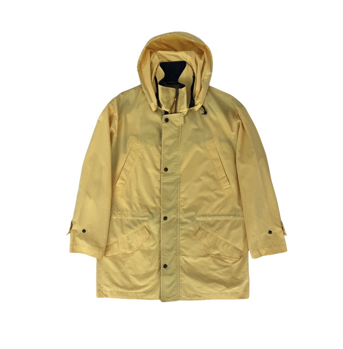 Burberry 🔥Vintage Burberrys Of London Yellow Hooded Jacket Size US S / EU 44-46 / 1 - 3 Thumbnail