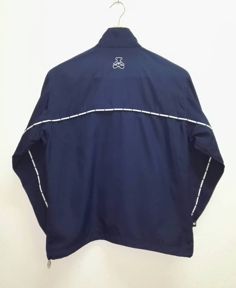 Vintage Rare 🔥 Windbreaker WILSON BEAR Jacket Size US M / EU 48-50 / 2 - 5 Thumbnail