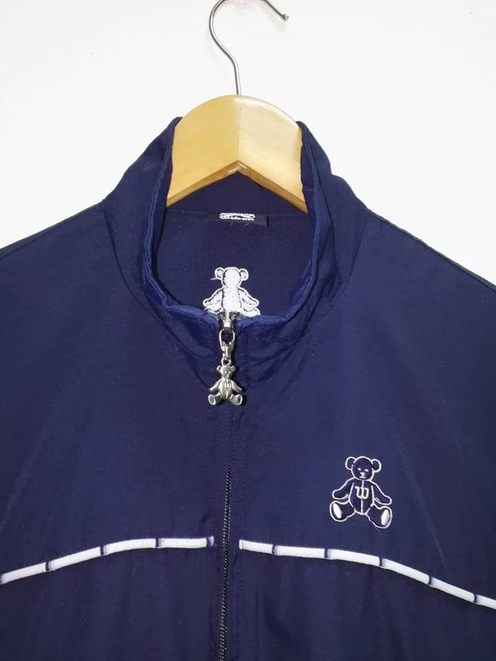 Vintage Rare 🔥 Windbreaker WILSON BEAR Jacket Size US M / EU 48-50 / 2 - 2 Thumbnail