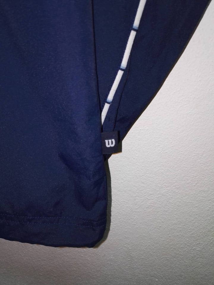 Vintage Rare 🔥 Windbreaker WILSON BEAR Jacket Size US M / EU 48-50 / 2 - 8 Thumbnail