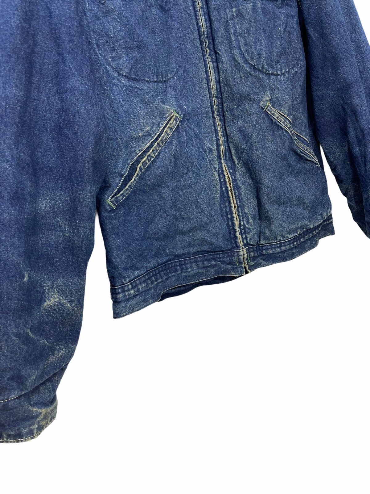 Oshkosh Workwear Vtg 70s Osh Kosh B’gosh Denim Jacket Padded 2🟩7 Size US M / EU 48-50 / 2 - 3 Thumbnail