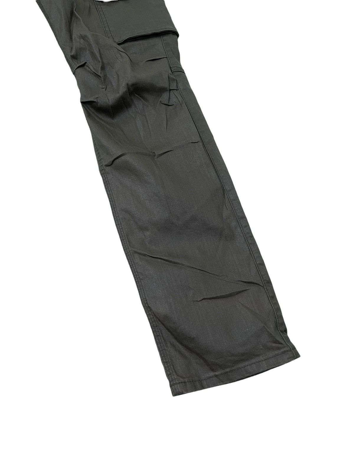 HIDEAWAYS Nicole Club 10 pockets Cargo Slim Pant Full Coat Stretch 2🟦 Size US 33 - 3 Thumbnail