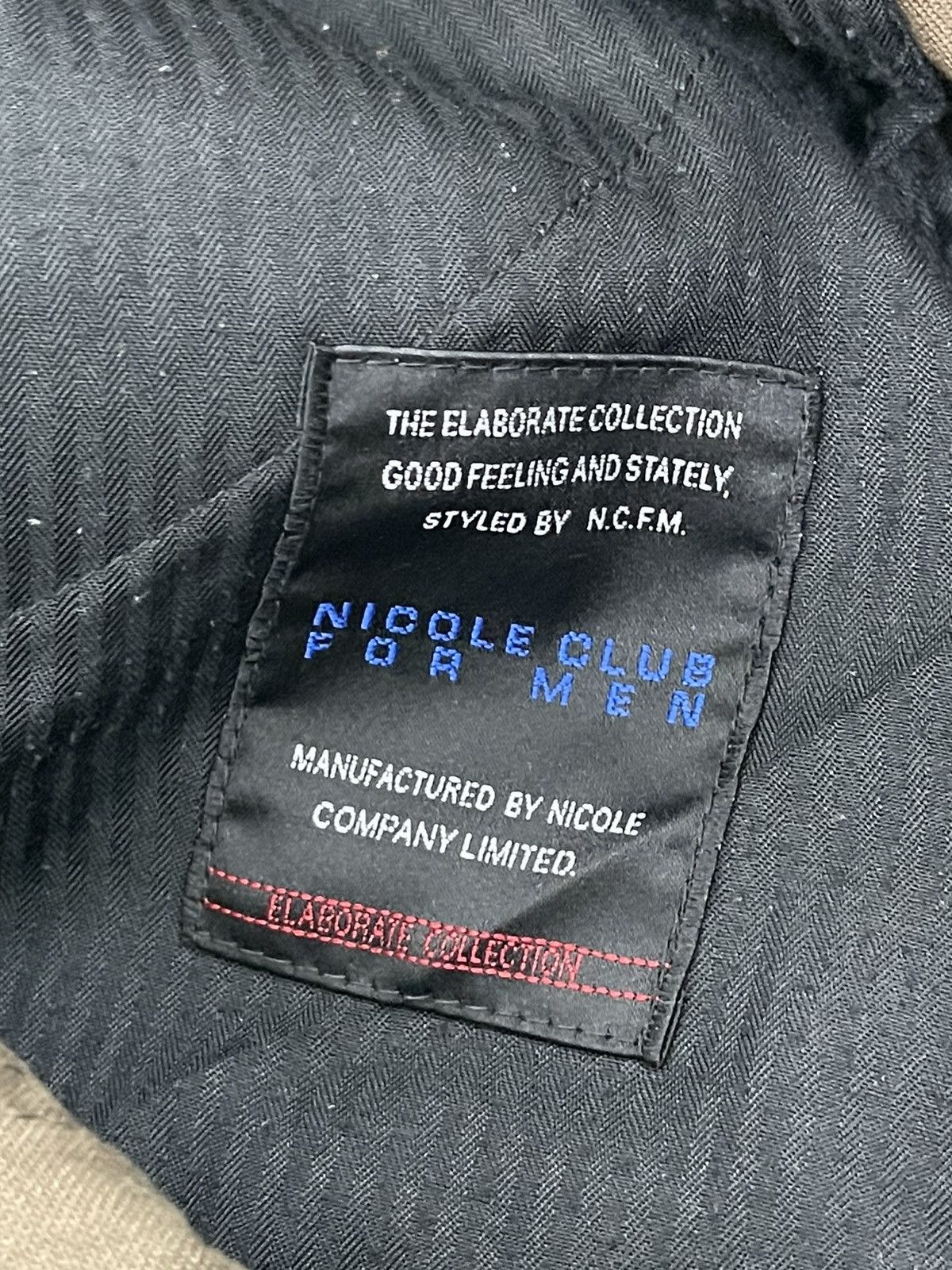 HIDEAWAYS Nicole Club 10 pockets Cargo Slim Pant Full Coat Stretch 2🟦 Size US 33 - 10 Thumbnail