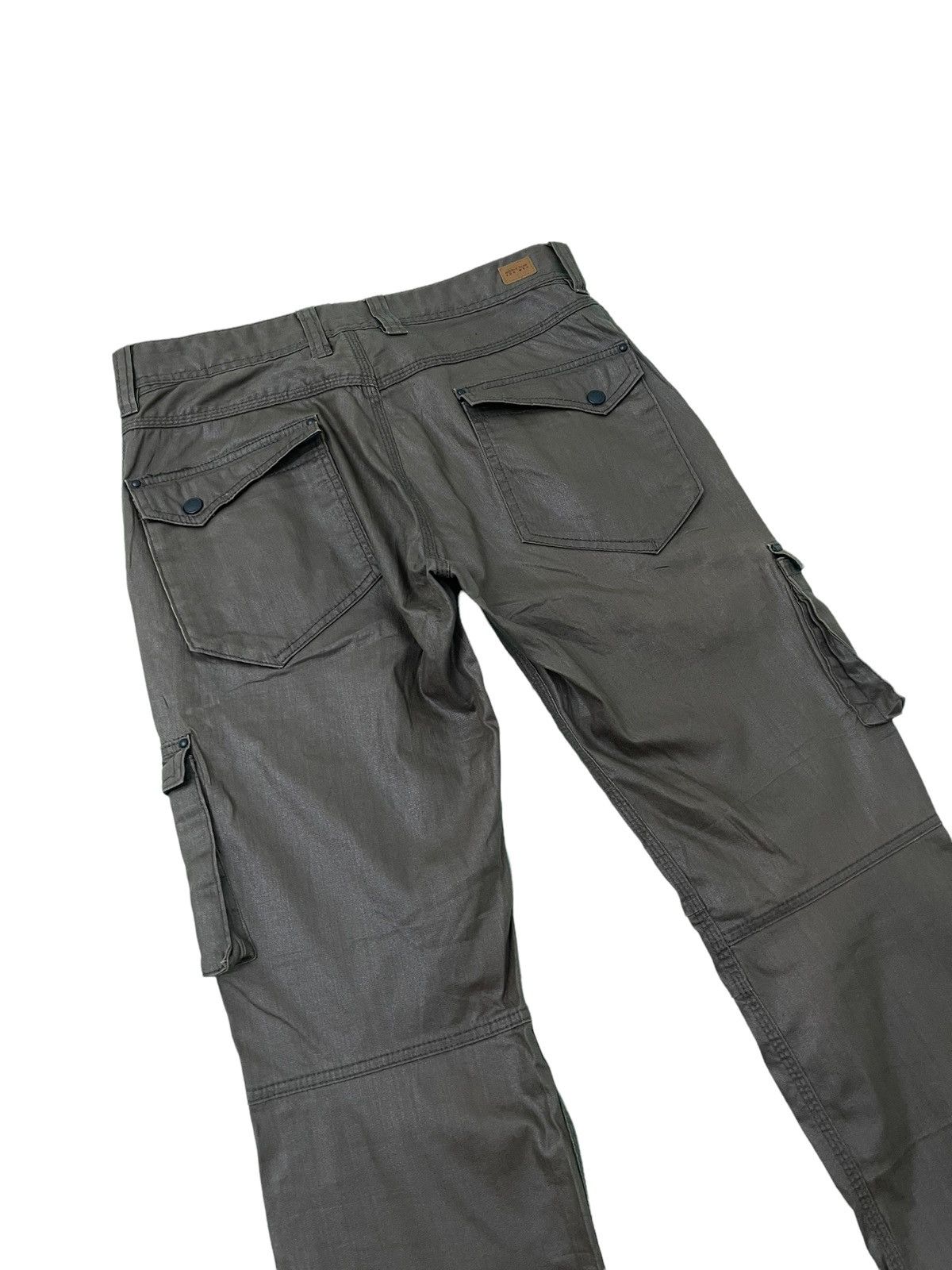 HIDEAWAYS Nicole Club 10 pockets Cargo Slim Pant Full Coat Stretch 2🟦 Size US 33 - 9 Thumbnail