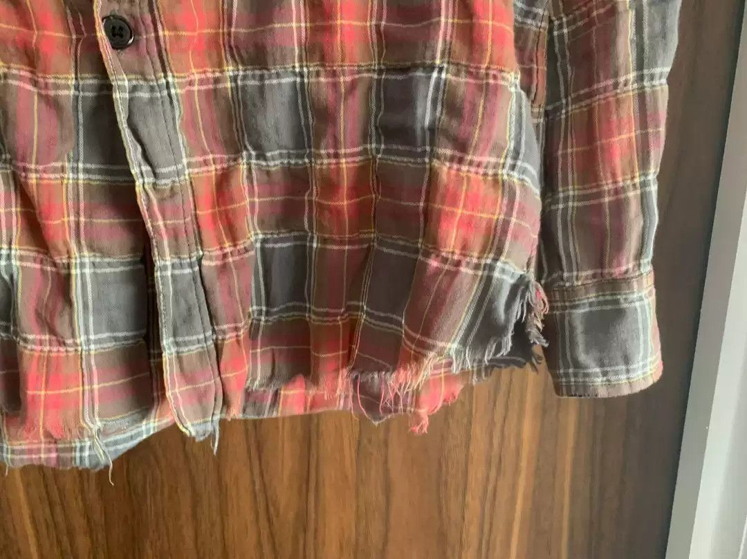Saint Laurent Paris Saint Laurent 16Ss Flannel Shirt Size M Size US M / EU 48-50 / 2 - 4 Thumbnail