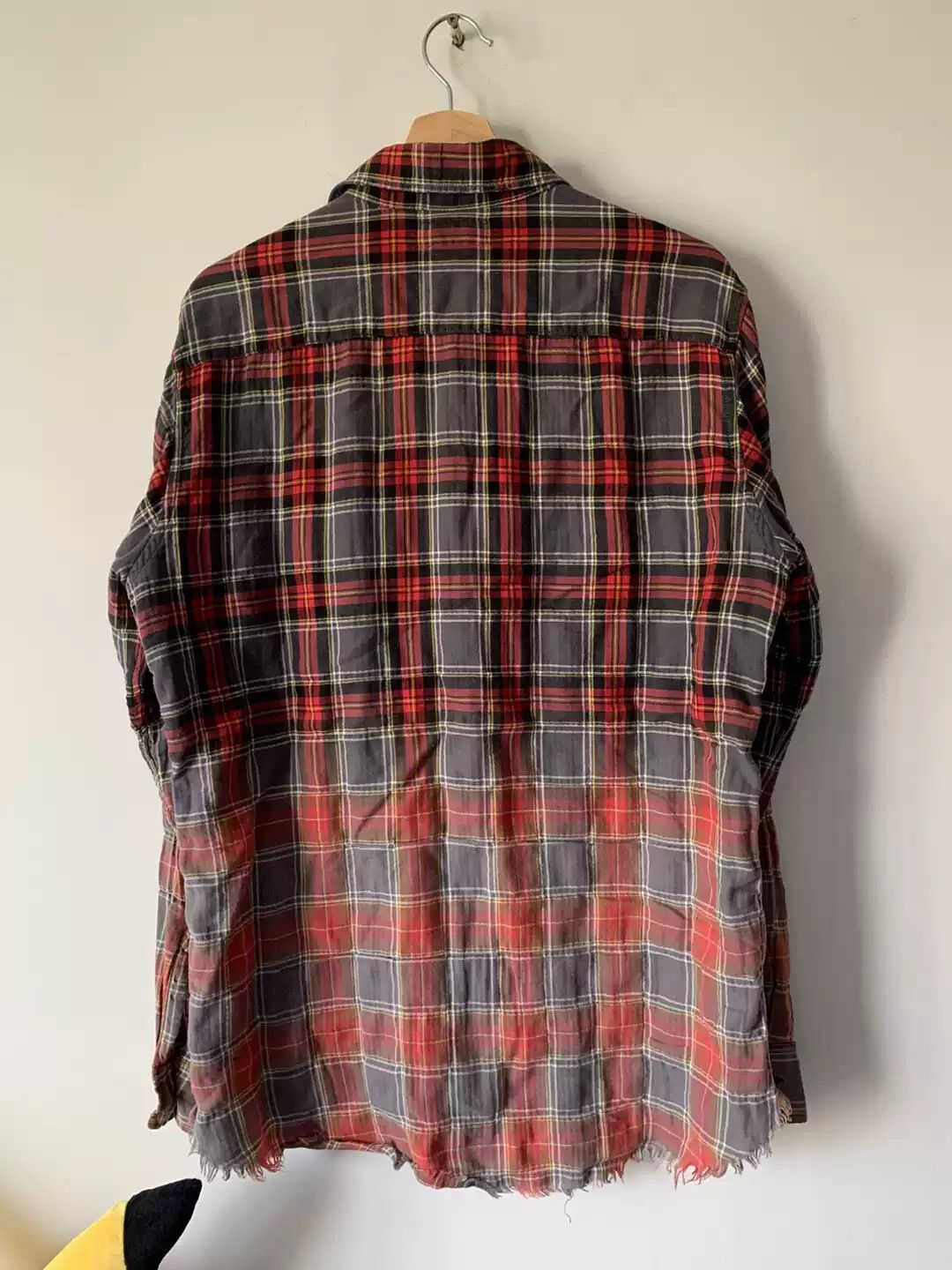 Saint Laurent Paris Saint Laurent 16Ss Flannel Shirt Size M Size US M / EU 48-50 / 2 - 2 Thumbnail