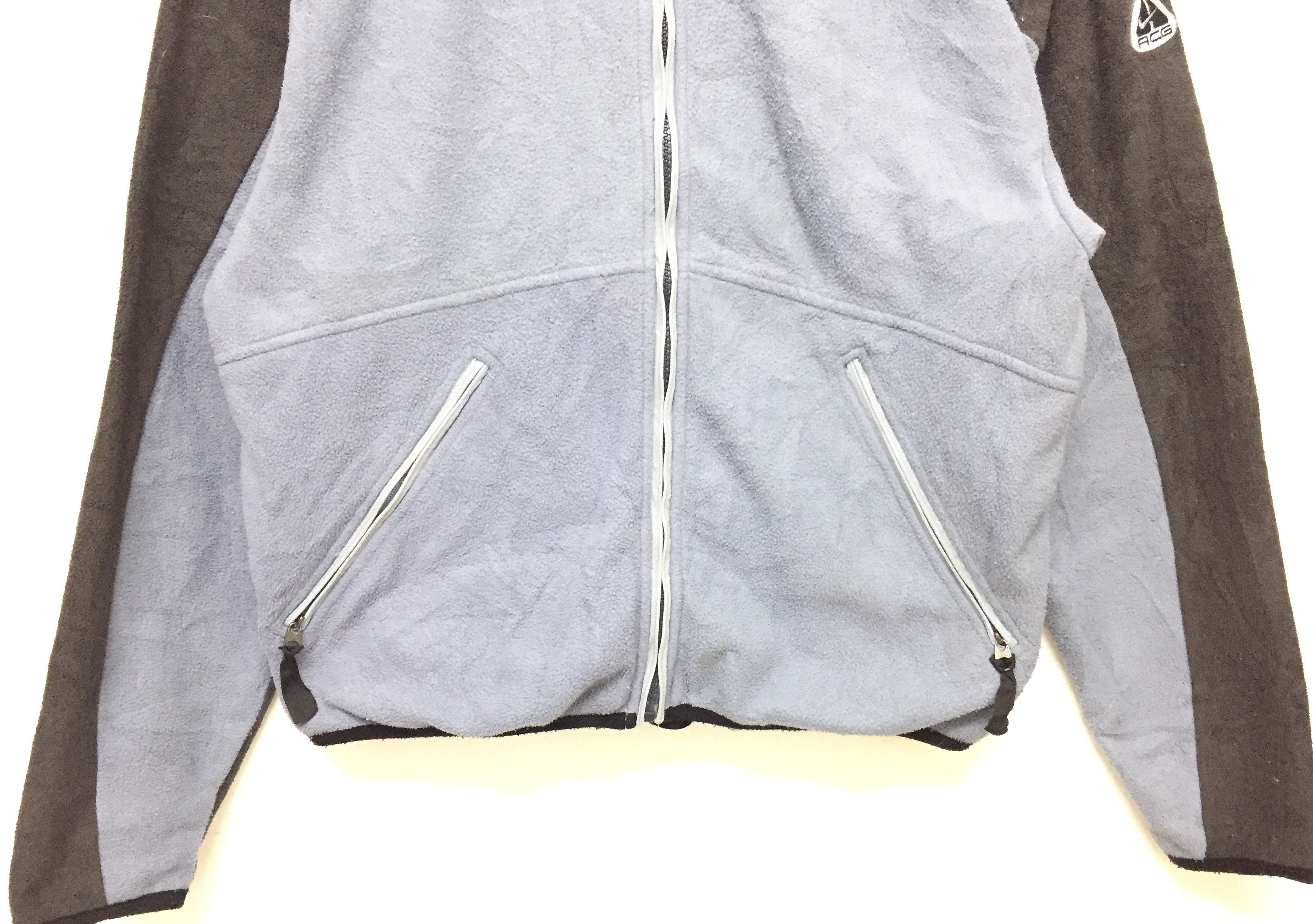 Nike × Nike ACG × Polartec Vtg Nike ACG Thermal Layer Color block fleece jacket Size US M / EU 48-50 / 2 - 6 Thumbnail