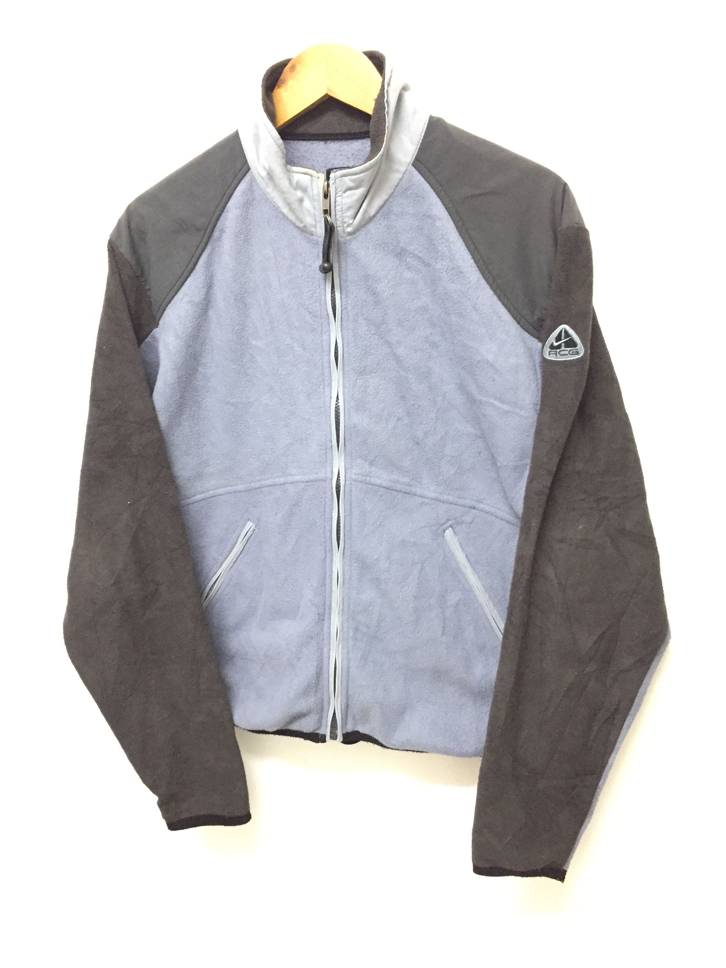 Nike × Nike ACG × Polartec Vtg Nike ACG Thermal Layer Color block fleece jacket Size US M / EU 48-50 / 2 - 4 Thumbnail