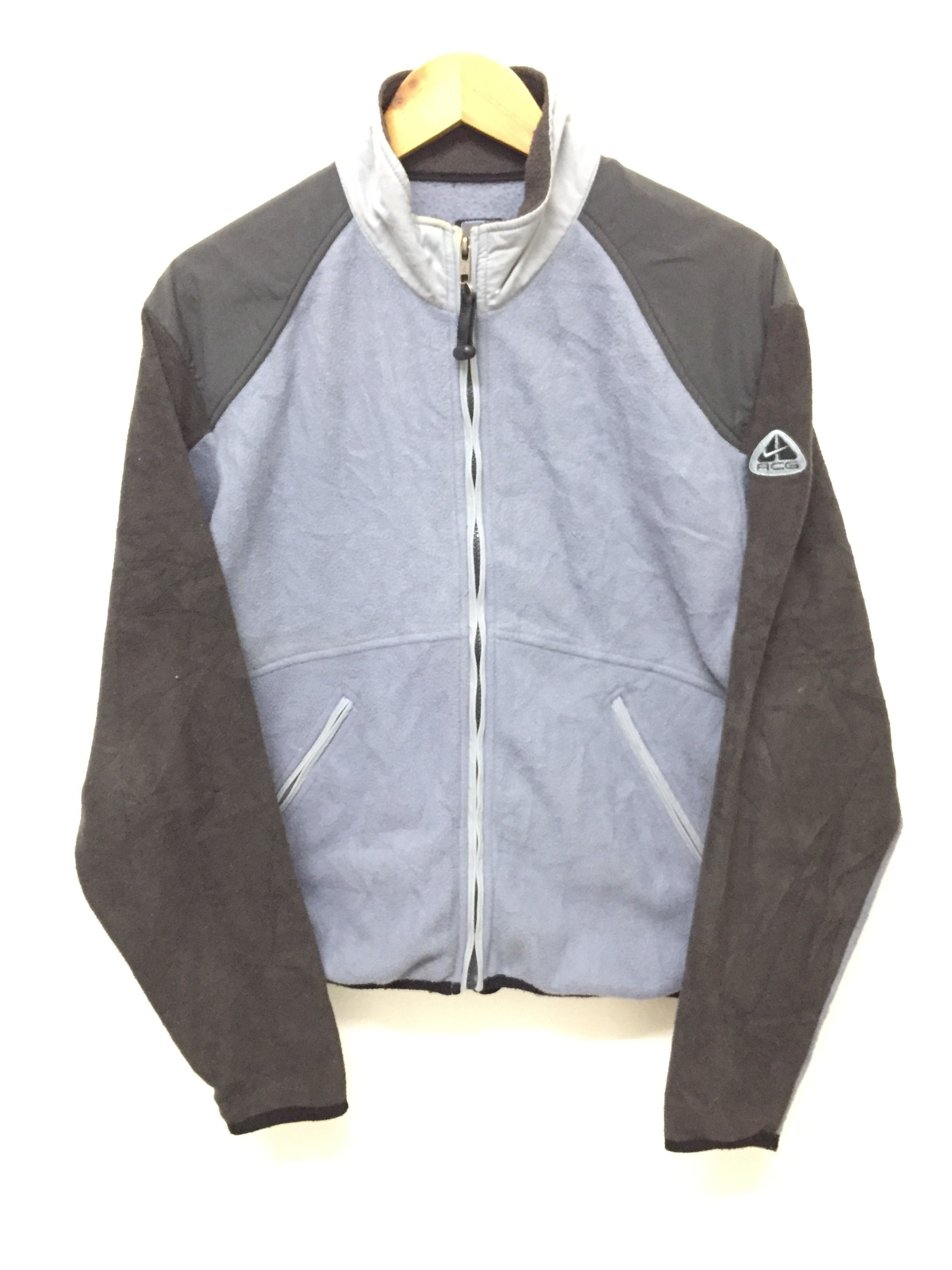 Nike × Nike ACG × Polartec Vtg Nike ACG Thermal Layer Color block fleece jacket Size US M / EU 48-50 / 2 - 3 Thumbnail