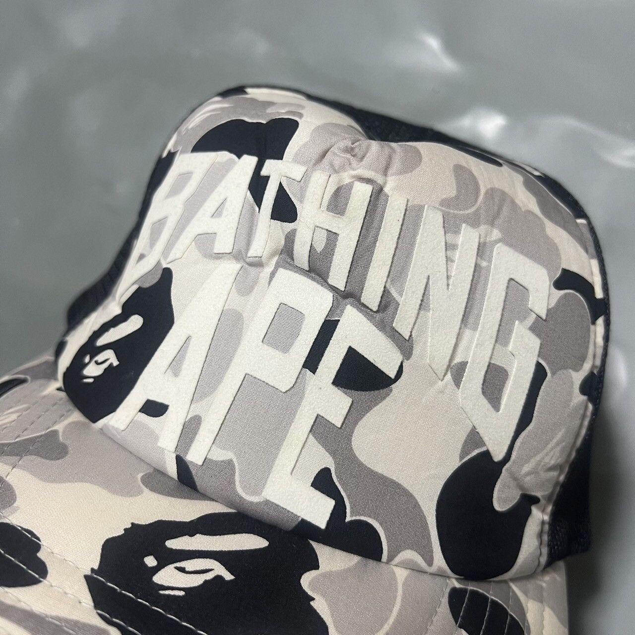 Bape ABC Camo NYC Logo Mesh Cap Size ONE SIZE - 2 Thumbnail