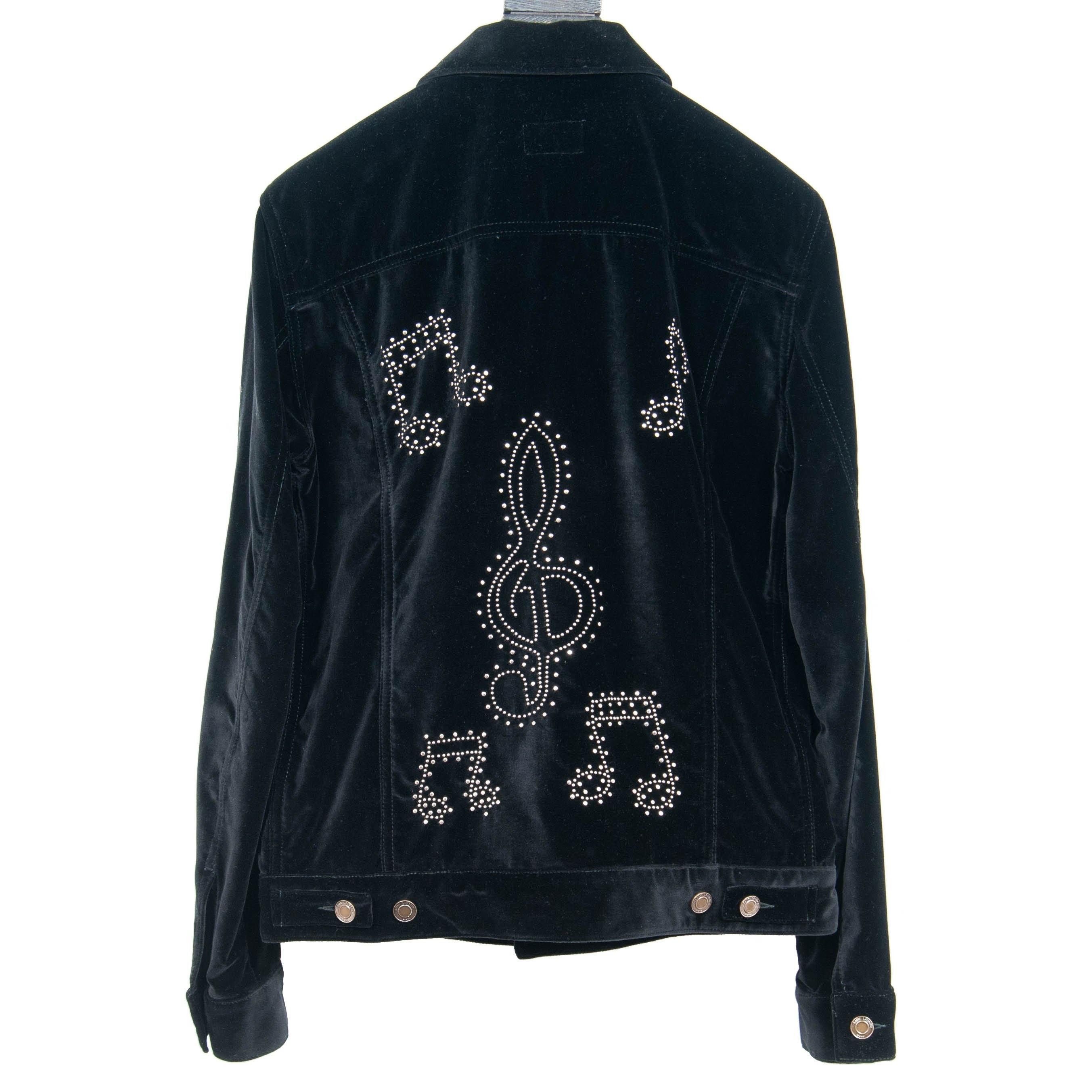 Saint Laurent Music Note Jacket | Grailed