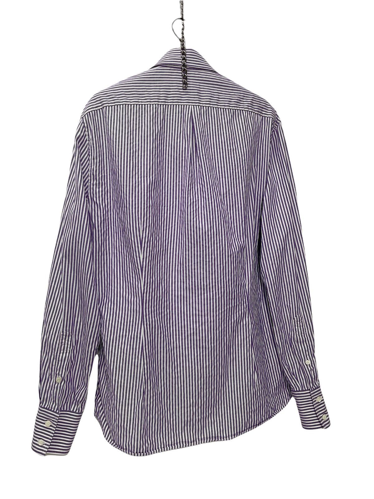 Brunello Cucinelli Made in Italy Striped Slim Button Shirt 3🟩3 Size US M / EU 48-50 / 2 - 4 Thumbnail