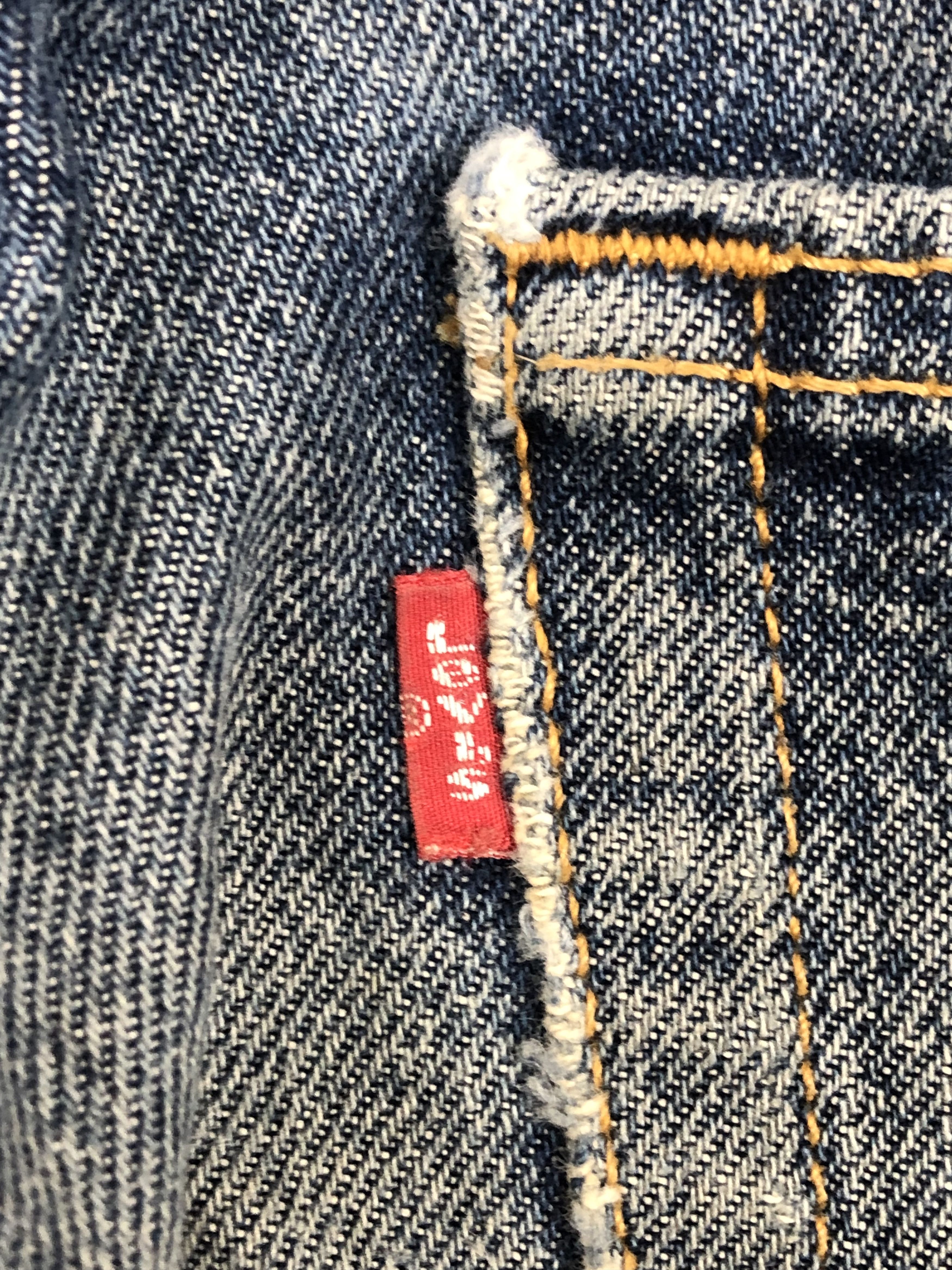 Levi's × Vintage Vintage Levis 505 Faded Blue Jeans DP1506 Size US 34 / EU 50 - 6 Thumbnail