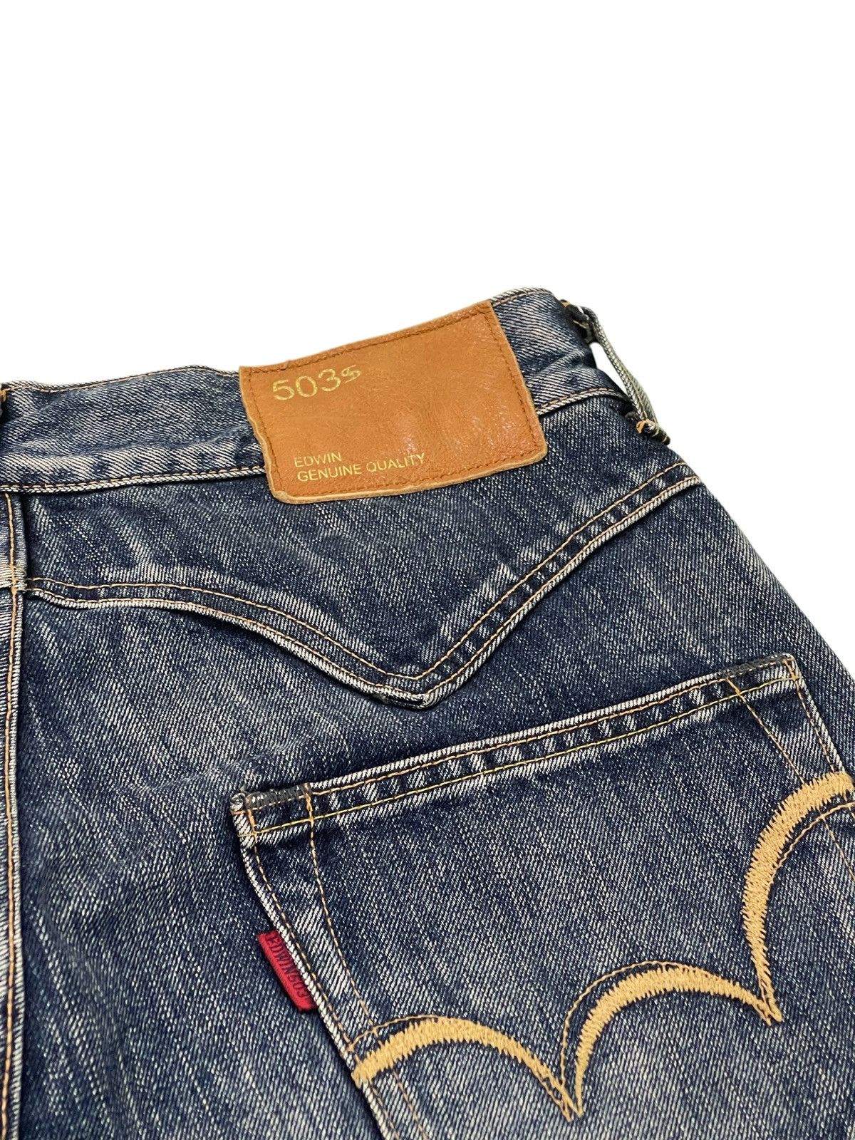 Edwin Flare Jeans Edwin Japan Low Rise Denim Boot Cut 2🟦9 Size US 30 / EU 46 - 9 Thumbnail
