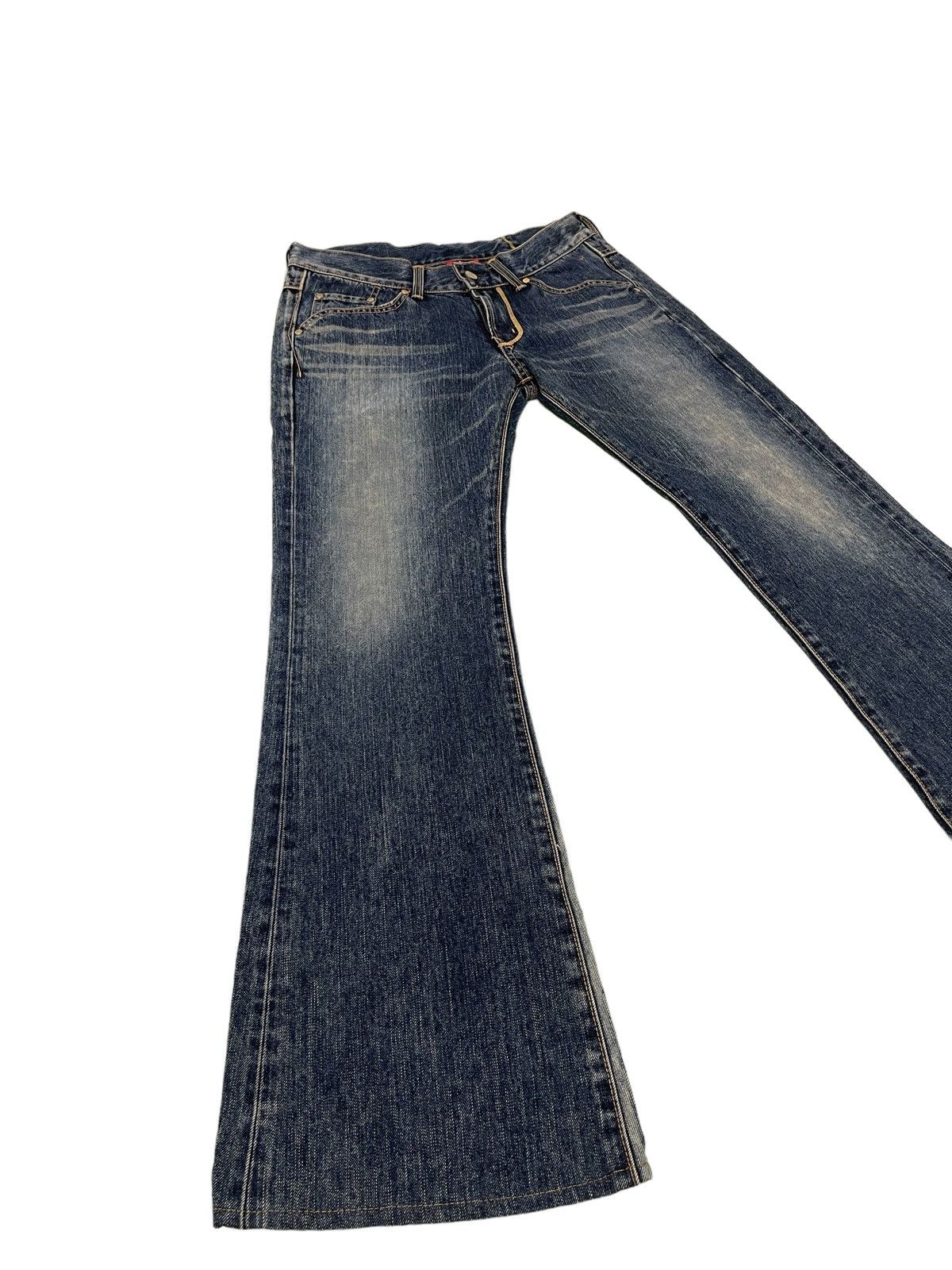 Edwin Flare Jeans Edwin Japan Low Rise Denim Boot Cut 2🟦9 Size US 30 / EU 46 - 11 Thumbnail