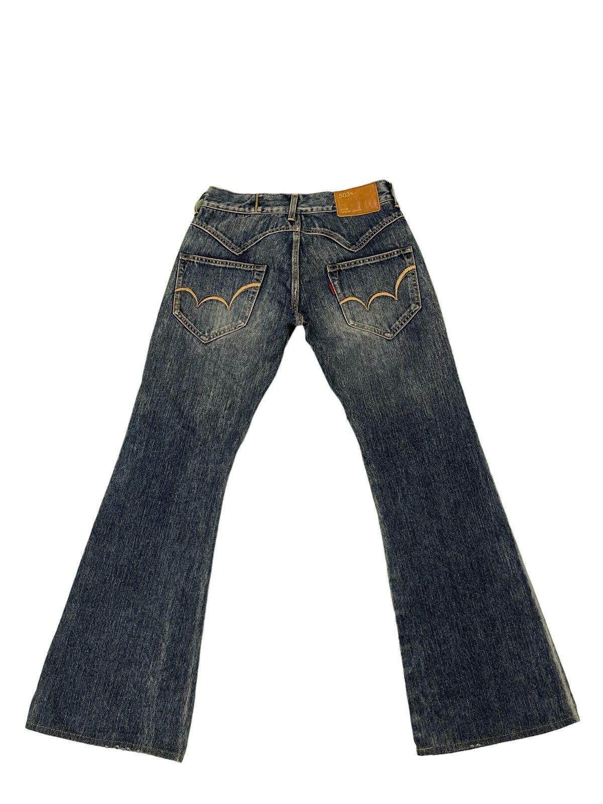 Edwin Flare Jeans Edwin Japan Low Rise Denim Boot Cut 2🟦9 Size US 30 / EU 46 - 2 Thumbnail