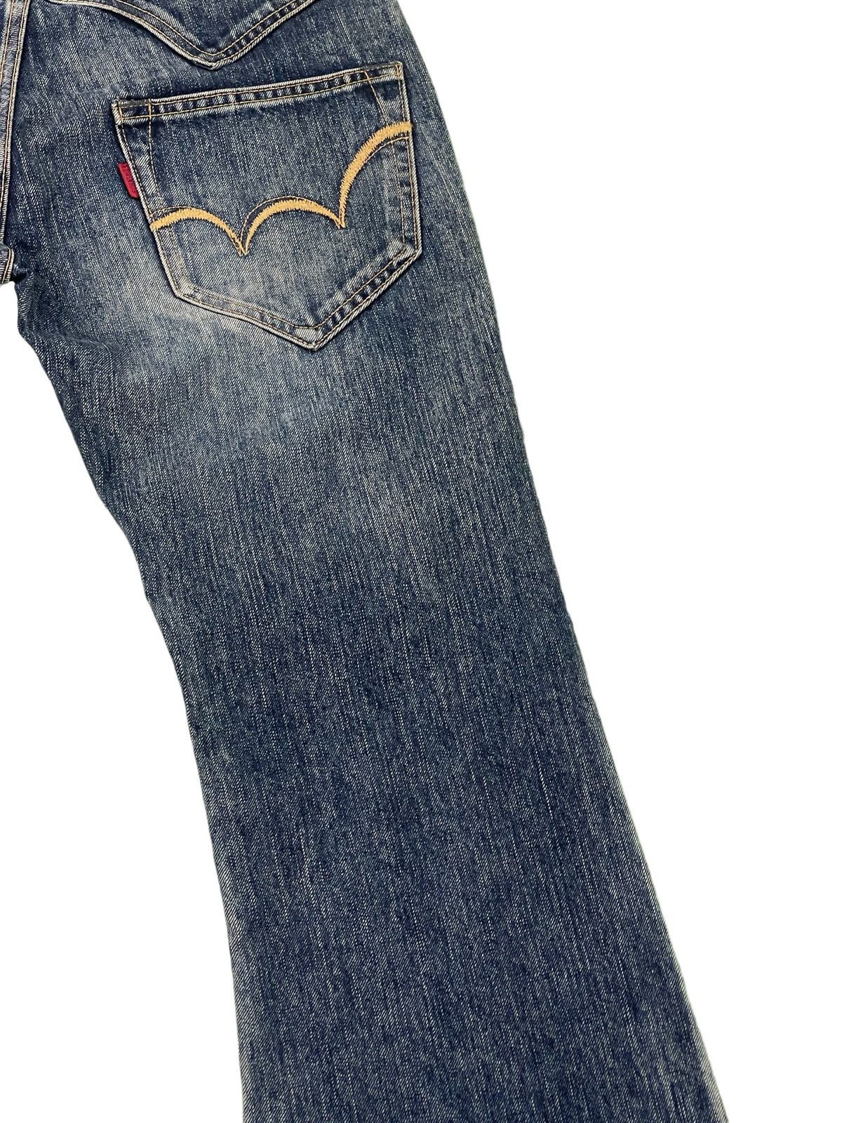 Edwin Flare Jeans Edwin Japan Low Rise Denim Boot Cut 2🟦9 Size US 30 / EU 46 - 6 Thumbnail