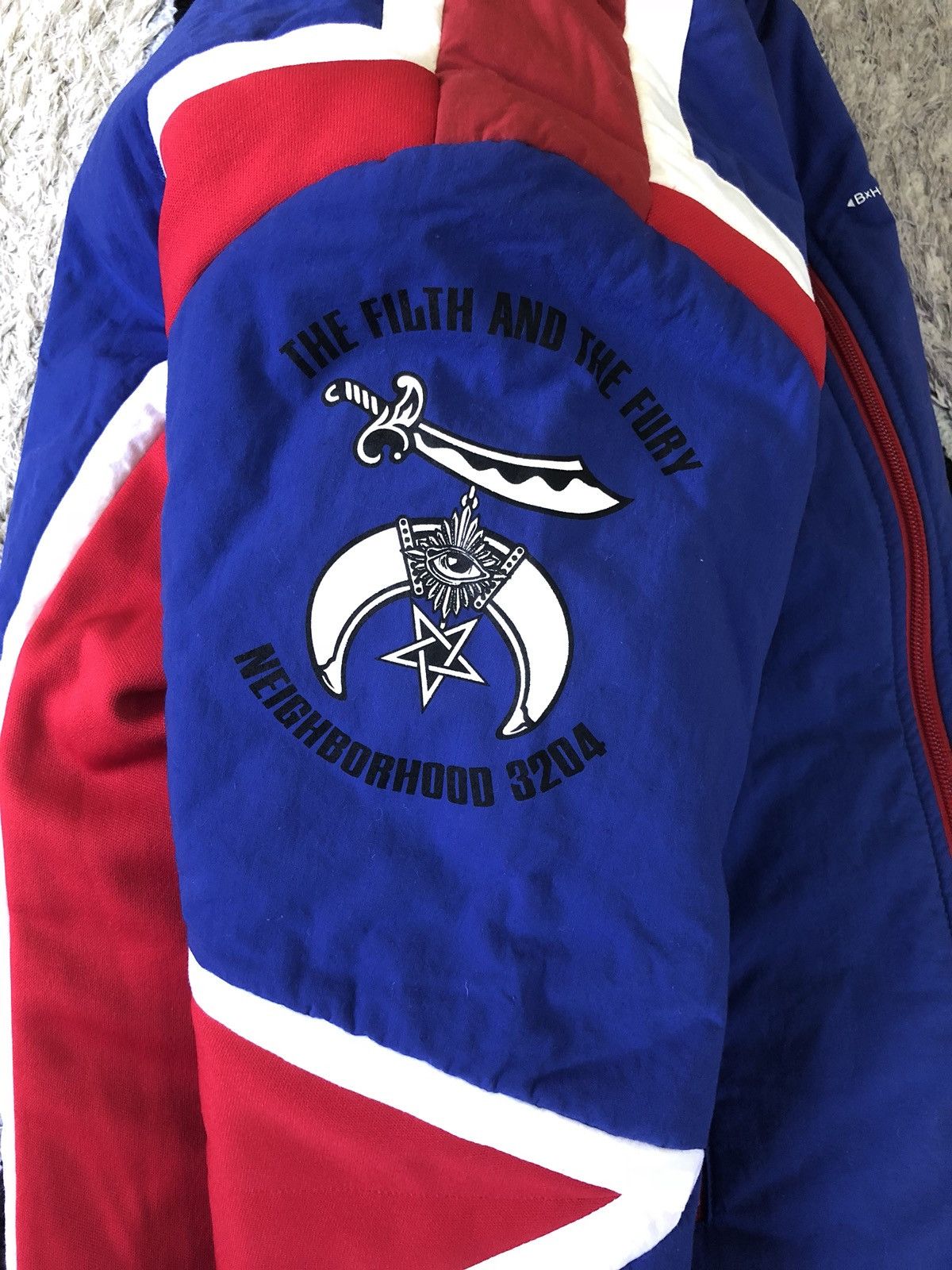 Bounty Hunter Nylon Poly Racing Jacket Nbhd Neighborhood X Bounty Hunter Size US S / EU 44-46 / 1 - 4 Thumbnail