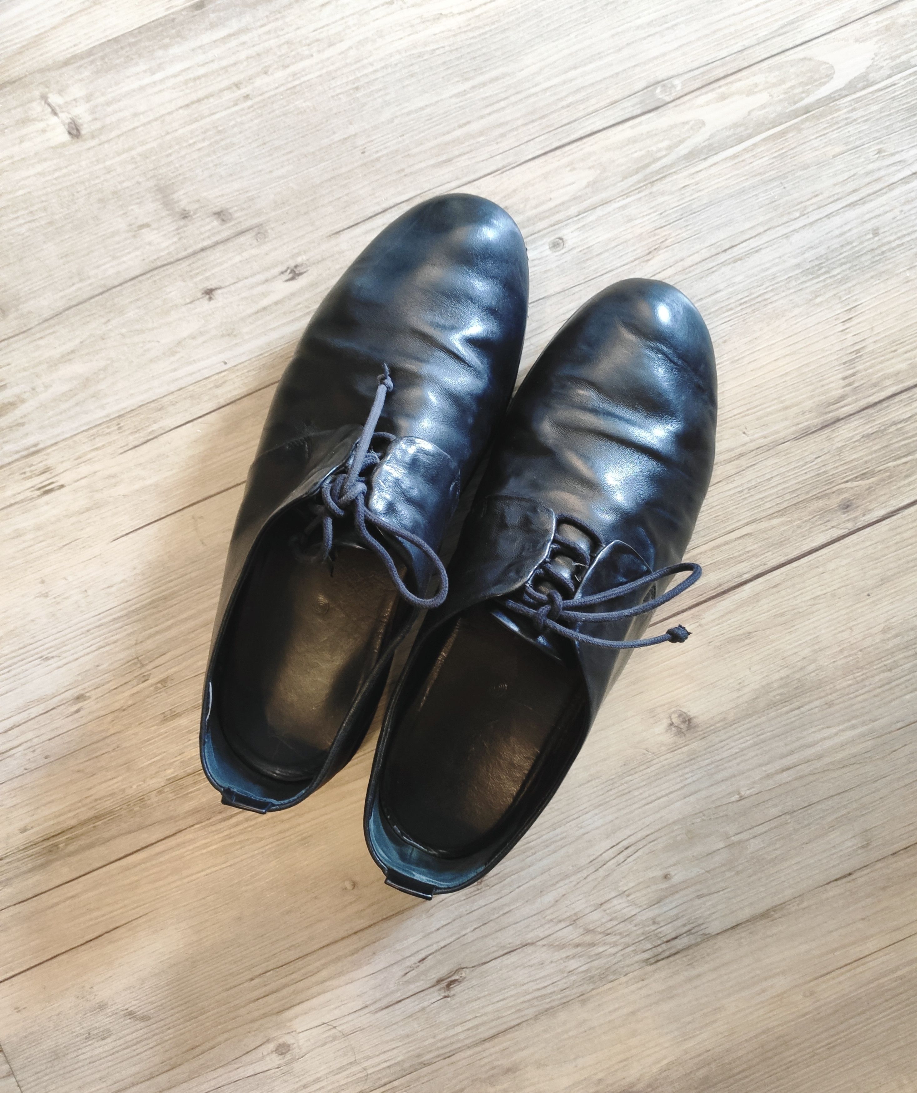 Marsell Black shoes.Like Devoa or Guidi Size US 10.5 / EU 43-44 - 2 Thumbnail