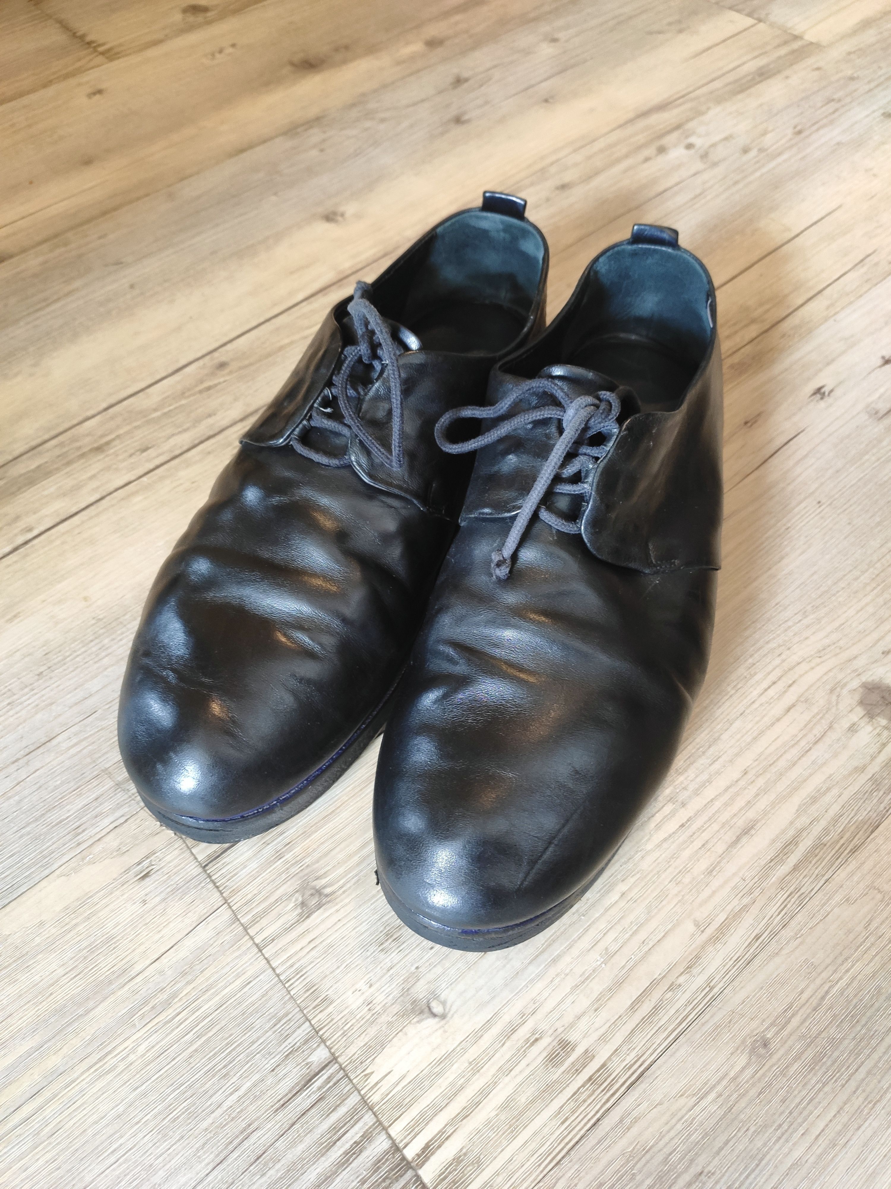 Marsell Black shoes.Like Devoa or Guidi Size US 10.5 / EU 43-44 - 1 Thumbnail