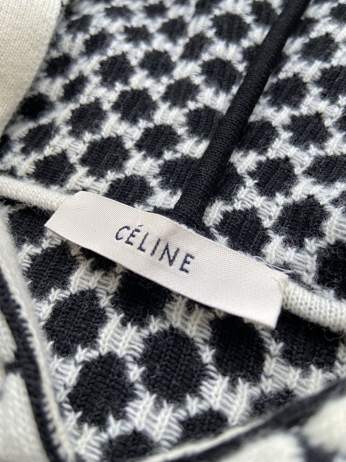 Celine Celine Sweatshirt Pullover Hoodie Spider Black & White Size US S / EU 44-46 / 1 - 5 Thumbnail